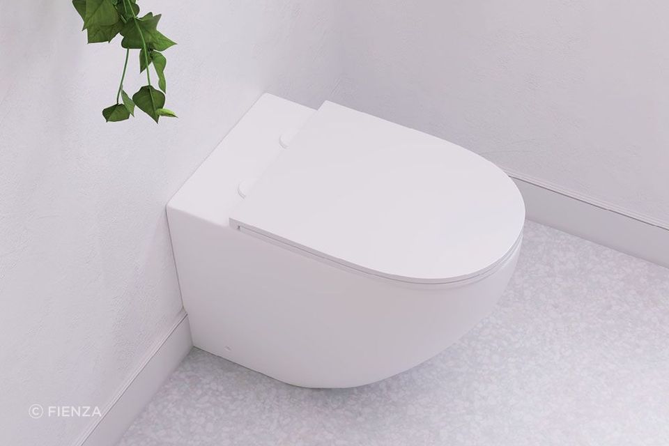 The whisper-quiet, rimless Tornado flush, is just one of the great features of the Koko Wall Faced Toilet Suite.