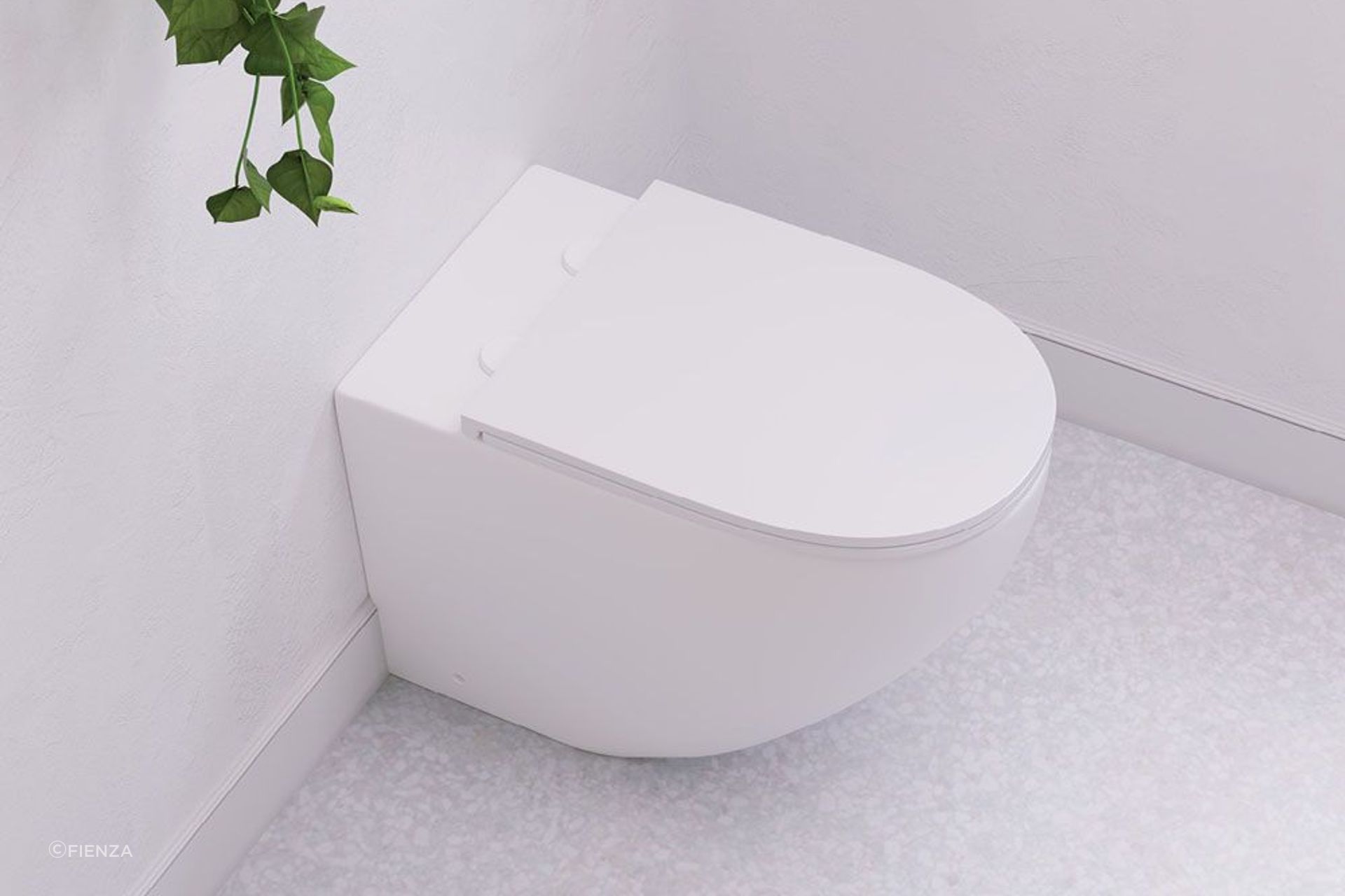 The whisper-quiet, rimless Tornado flush, is just one of the great features of the Koko Wall Faced Toilet Suite.