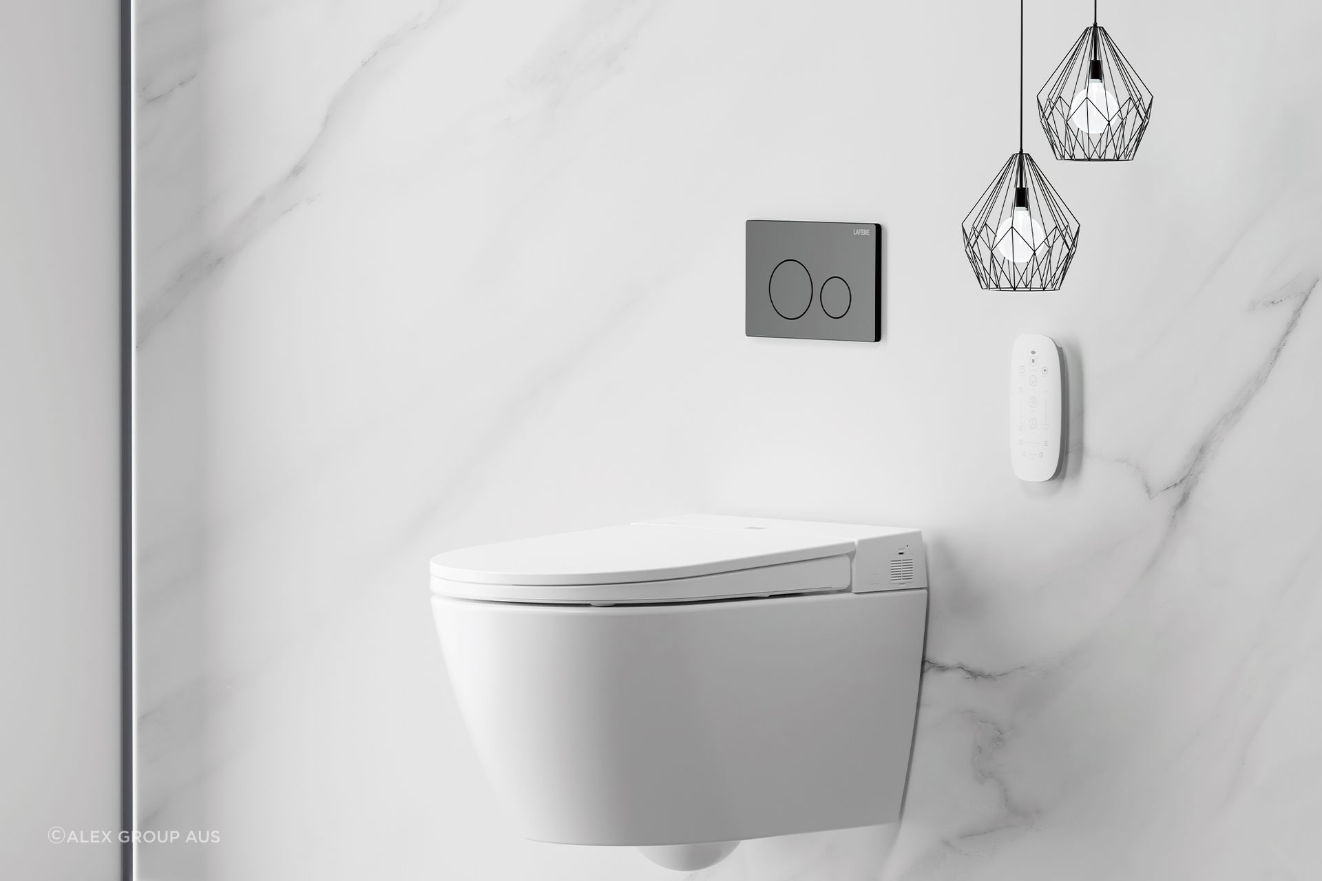 The Lafeme Sesto Smart Toilets comes with customisable water pressure and temperature settings, warm air drying and more.