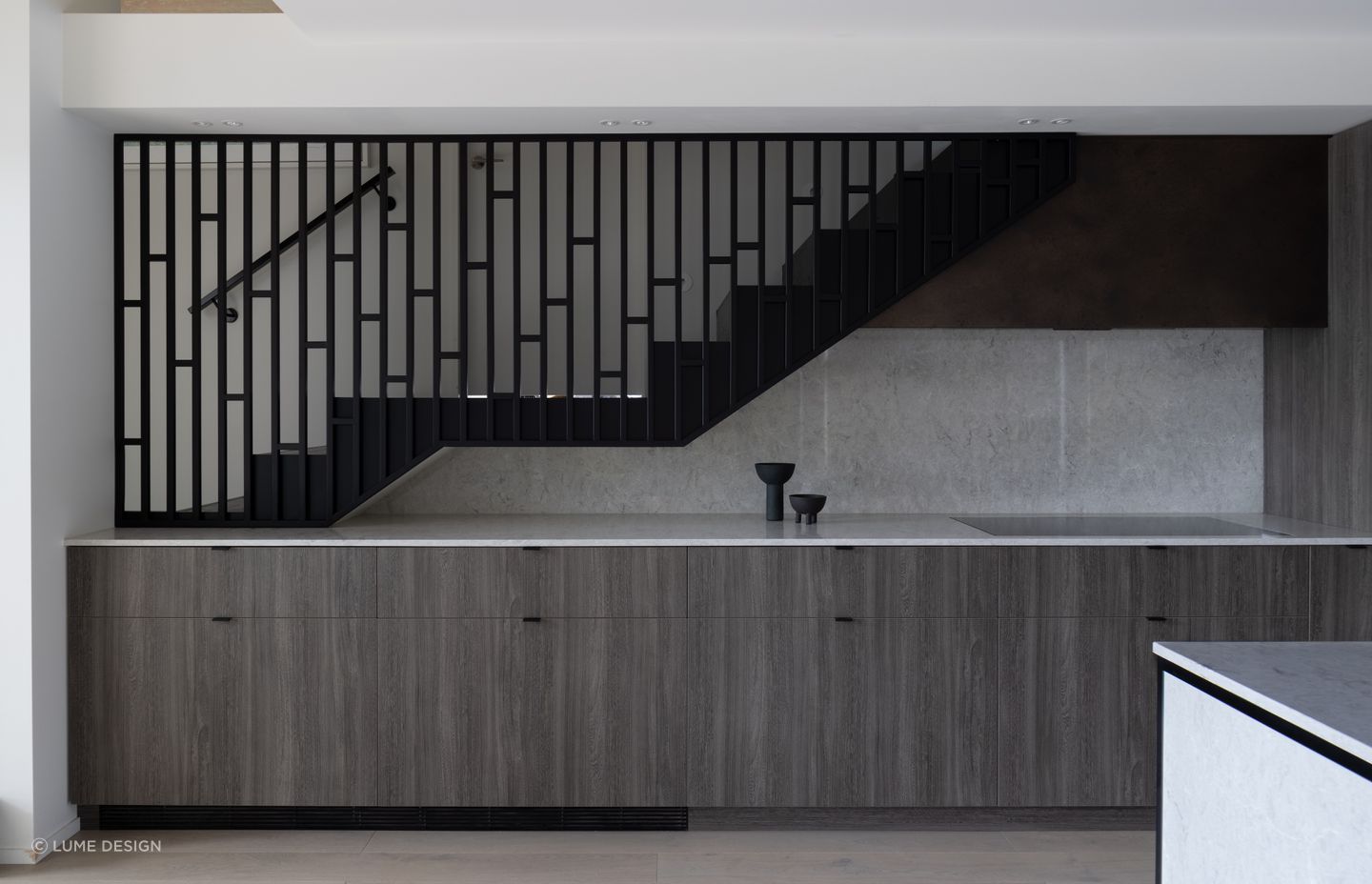 These decorative steel balustrades look stunning in this Redcliffs House project.