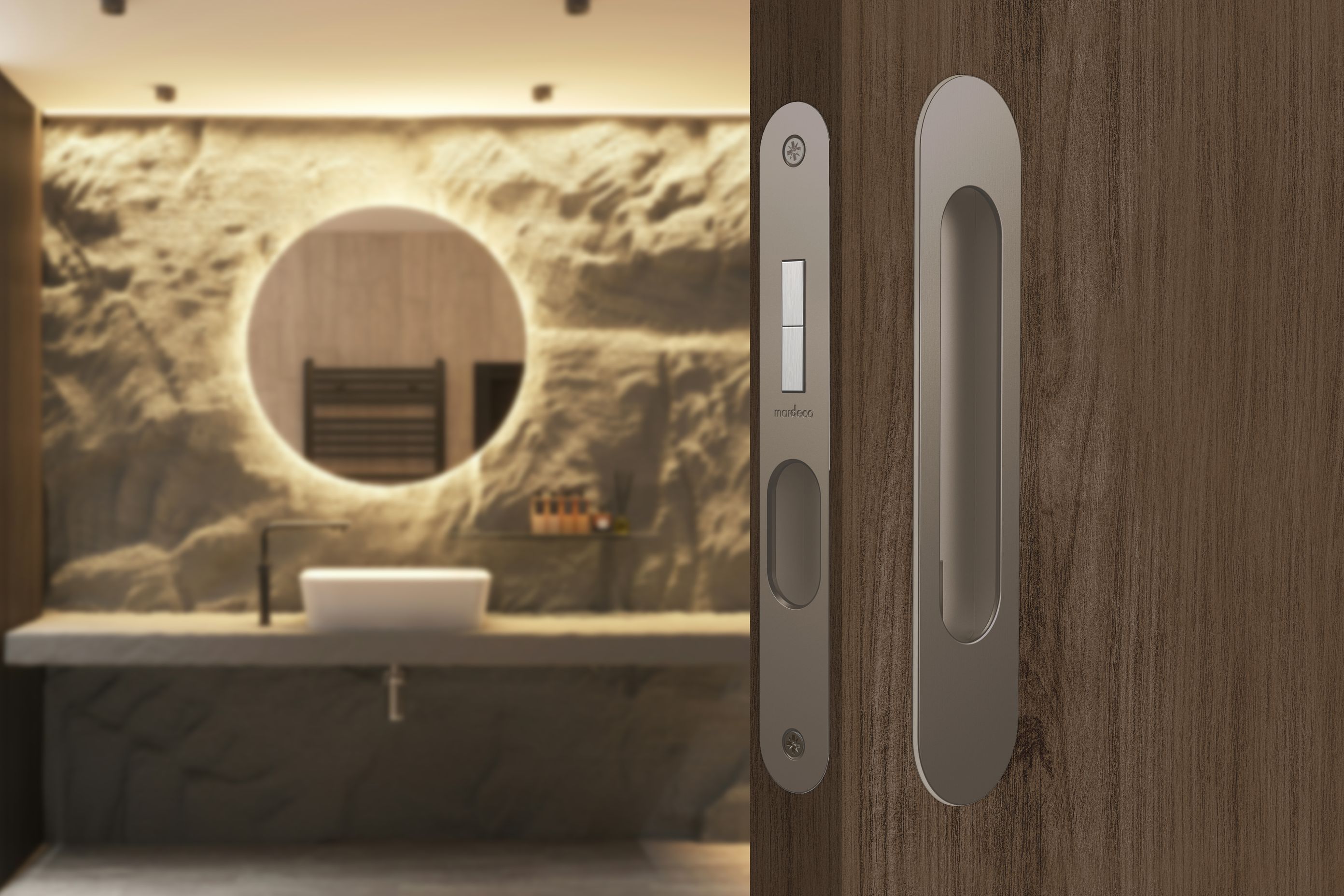 Available in various finishes, including PVD Black, Bronze and Satin Brass, the M-Series hardware can be tailored to suit your project's specific needs, enhancing your space's overall aesthetic.