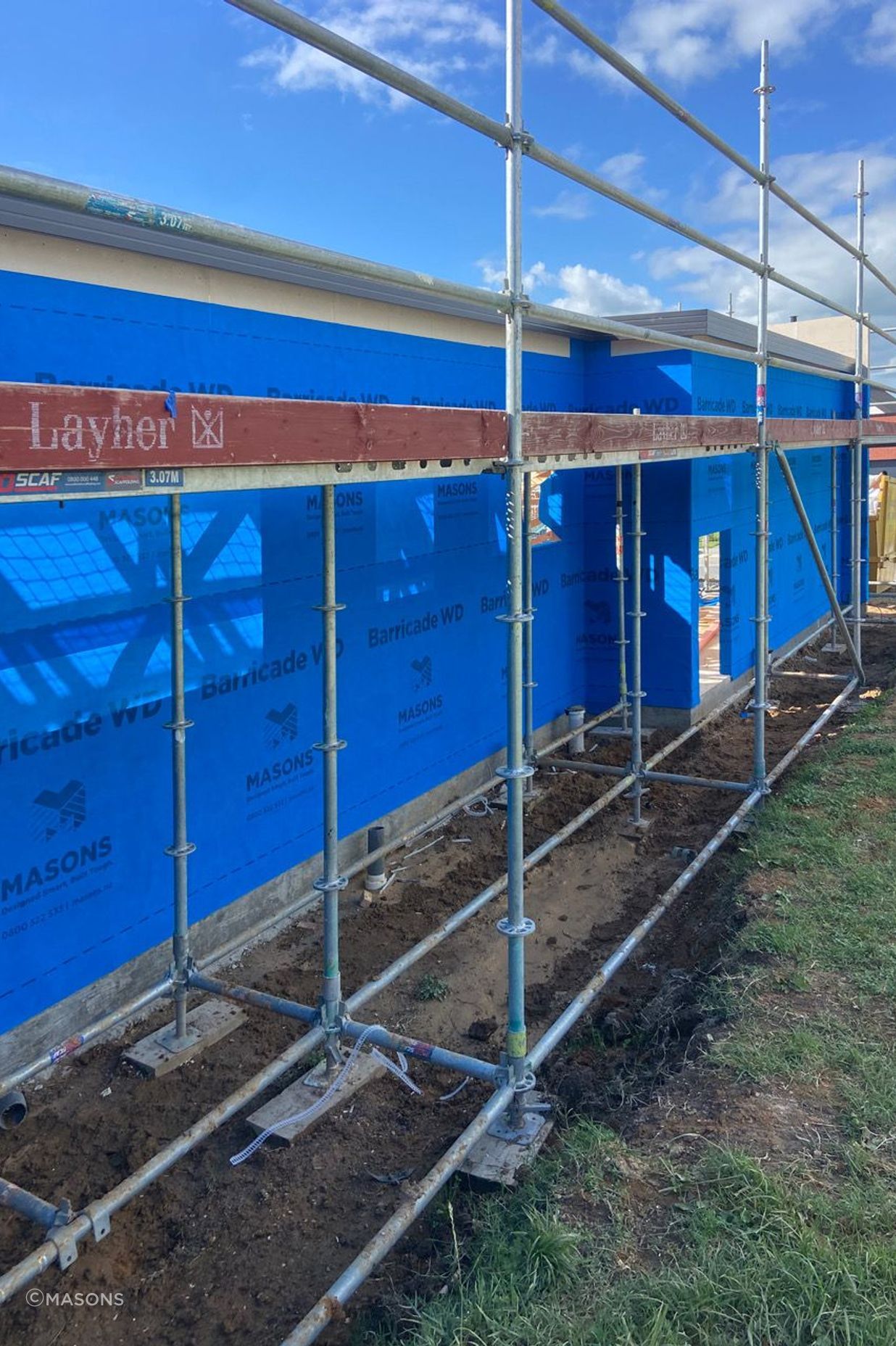 Interior works can continue without the cladding in place for up to five months.