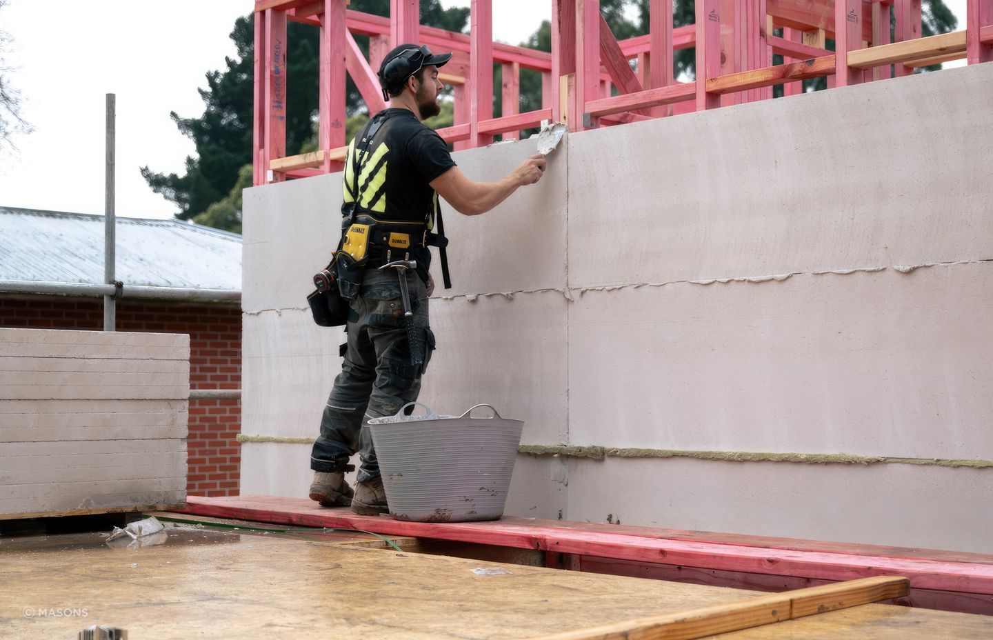 Mason's Intertenancy Wall system ticks all the boxes when it comes to walls in adjoining units.