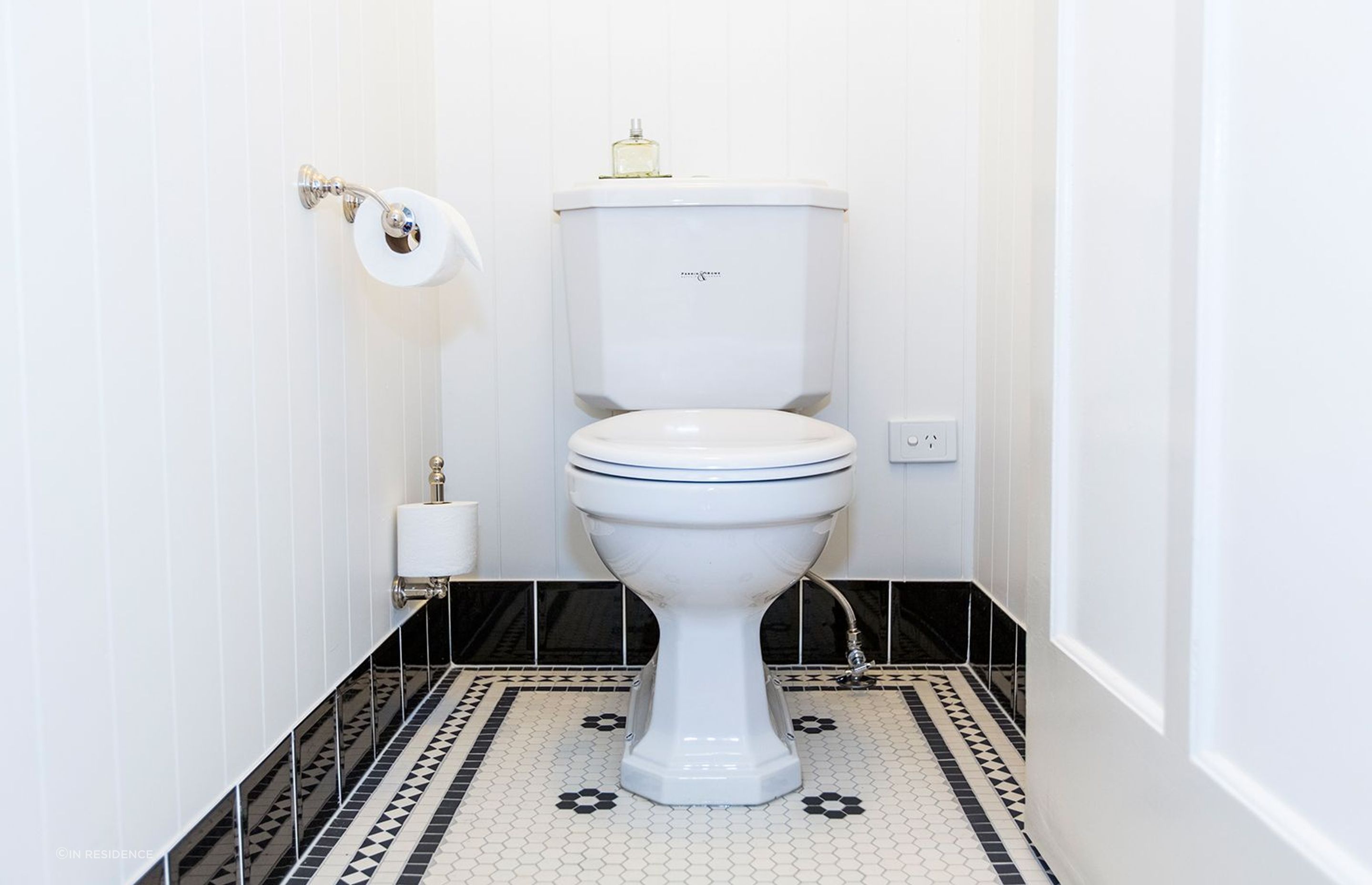 Traditional toilets like this Perrin &amp; Rowe Art Deco toilet are usually the easiest to install