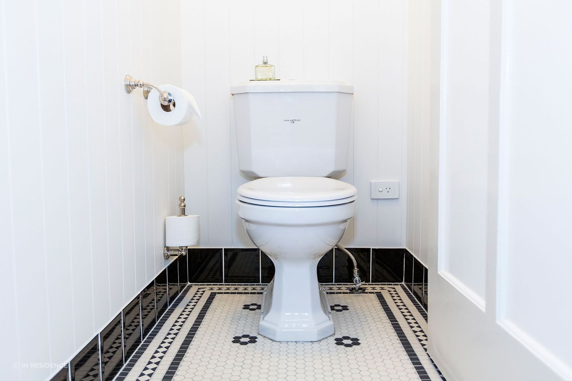 For nostalgic elegance, you can't beat the Perrin & Rowe Art Deco Toilet.