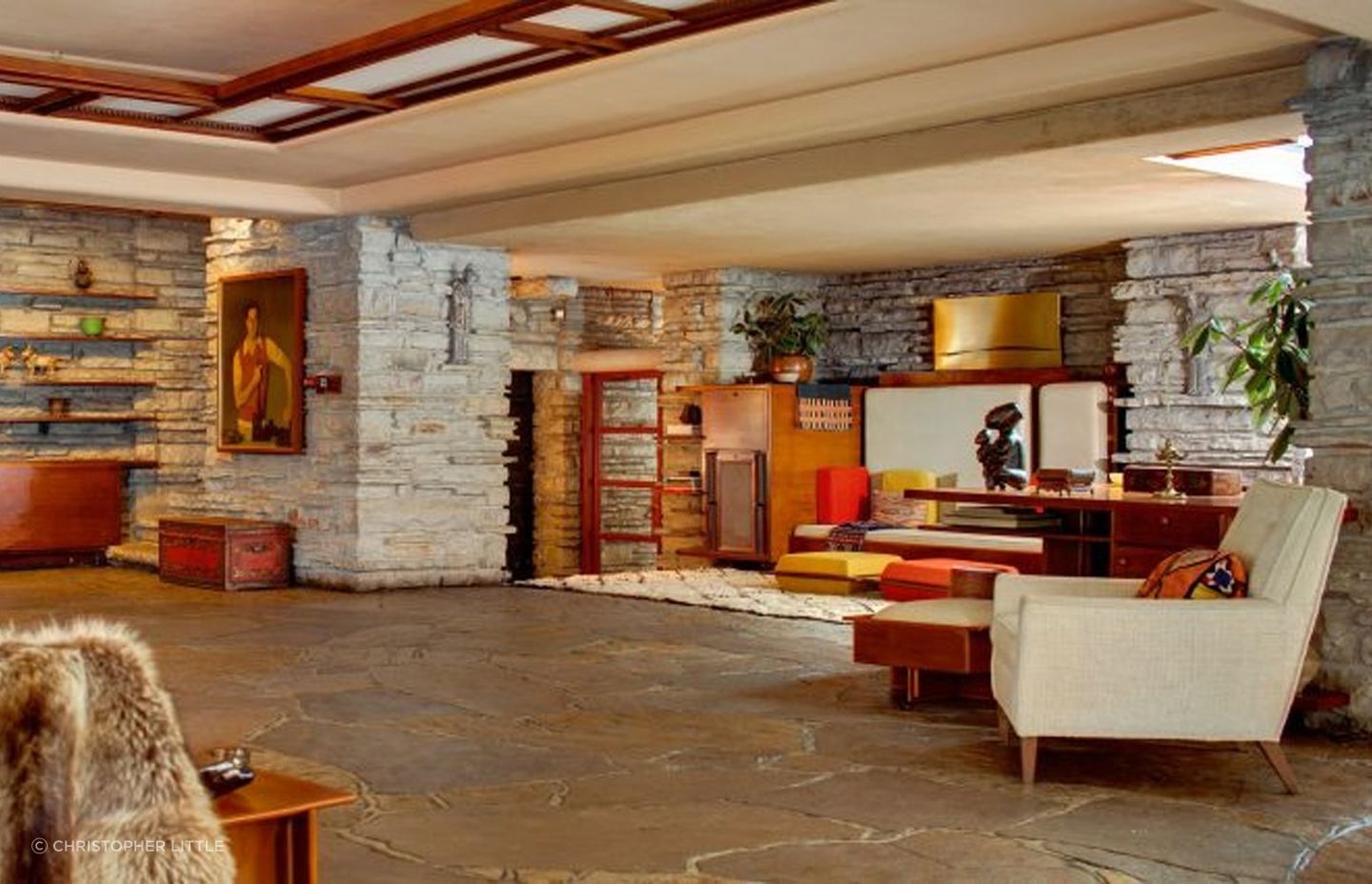 Fallingwater Photograph by Christopher Little, courtesy of the Western Pennsylvania Conservancy