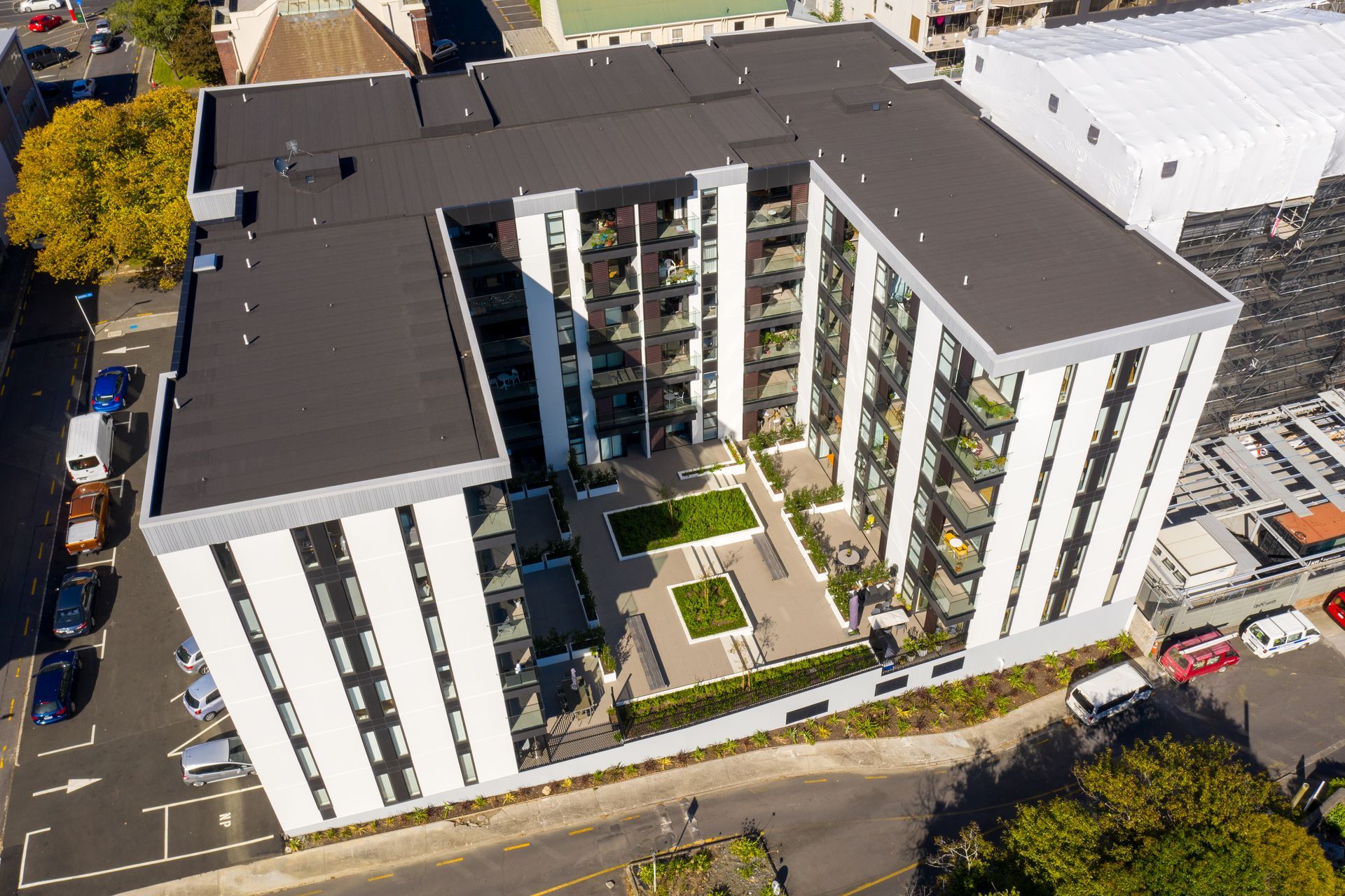 The new warm roof developed in response to the Building Code changes