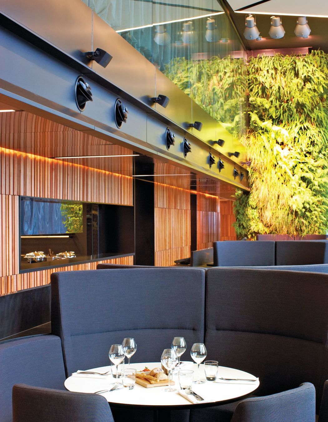 Southland Maple Beech in the Novotel's main lobby.