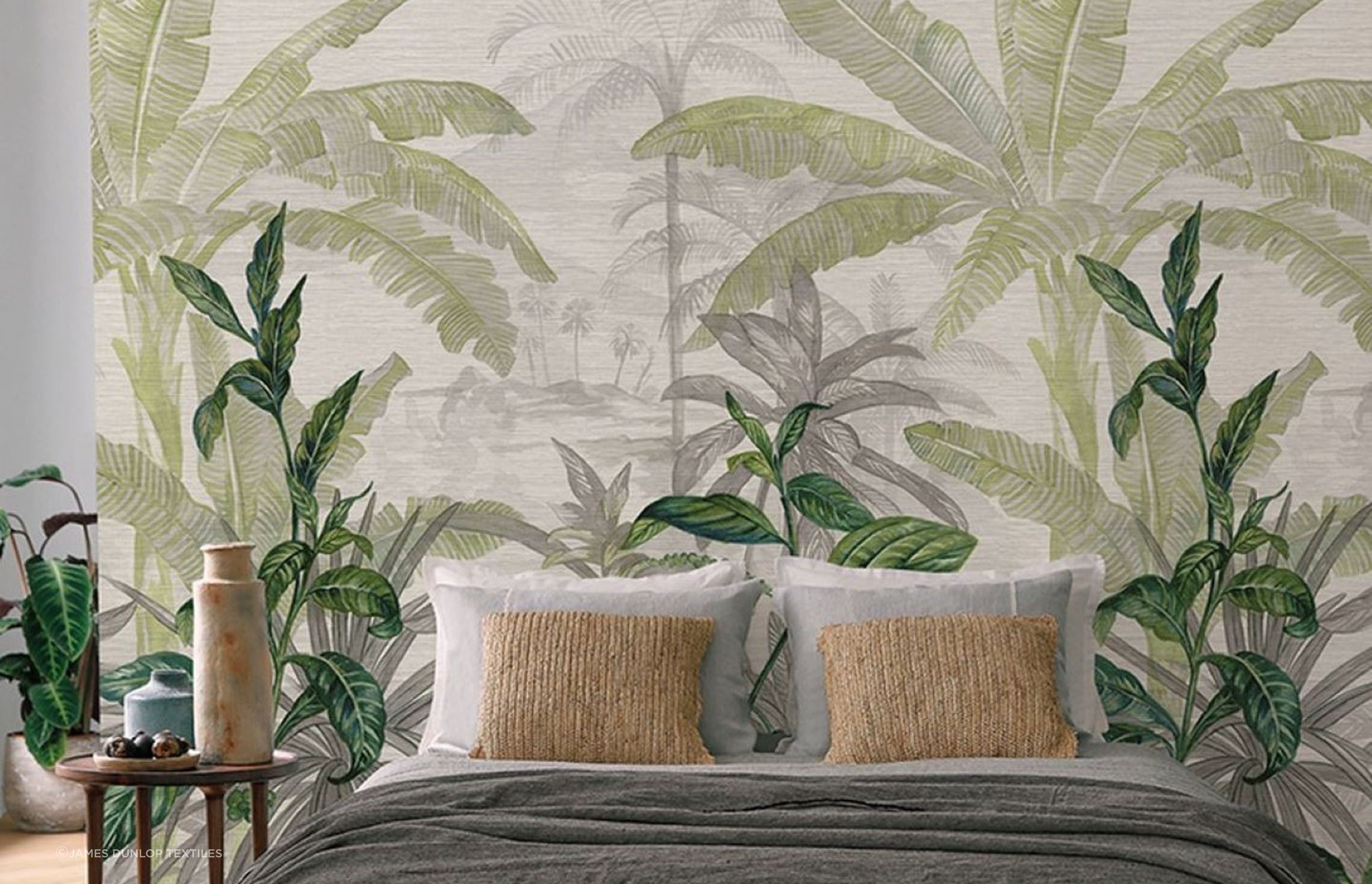 Options like the Olea w/panel 7484 Wallpaper by Casamance will immerse you completely into another place.