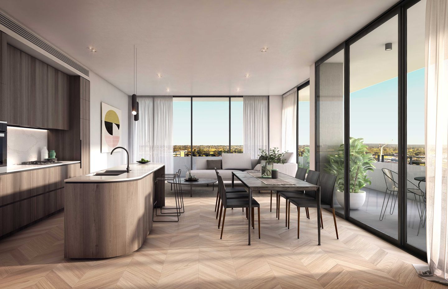 Opus Apartments by Enzo Caroscio Architecture