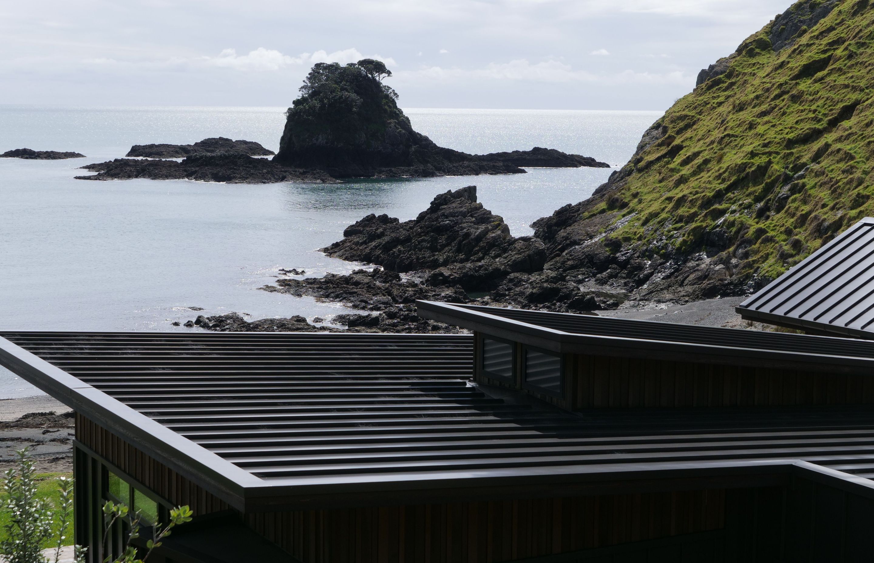 The roofing journey of a remote beachside new build