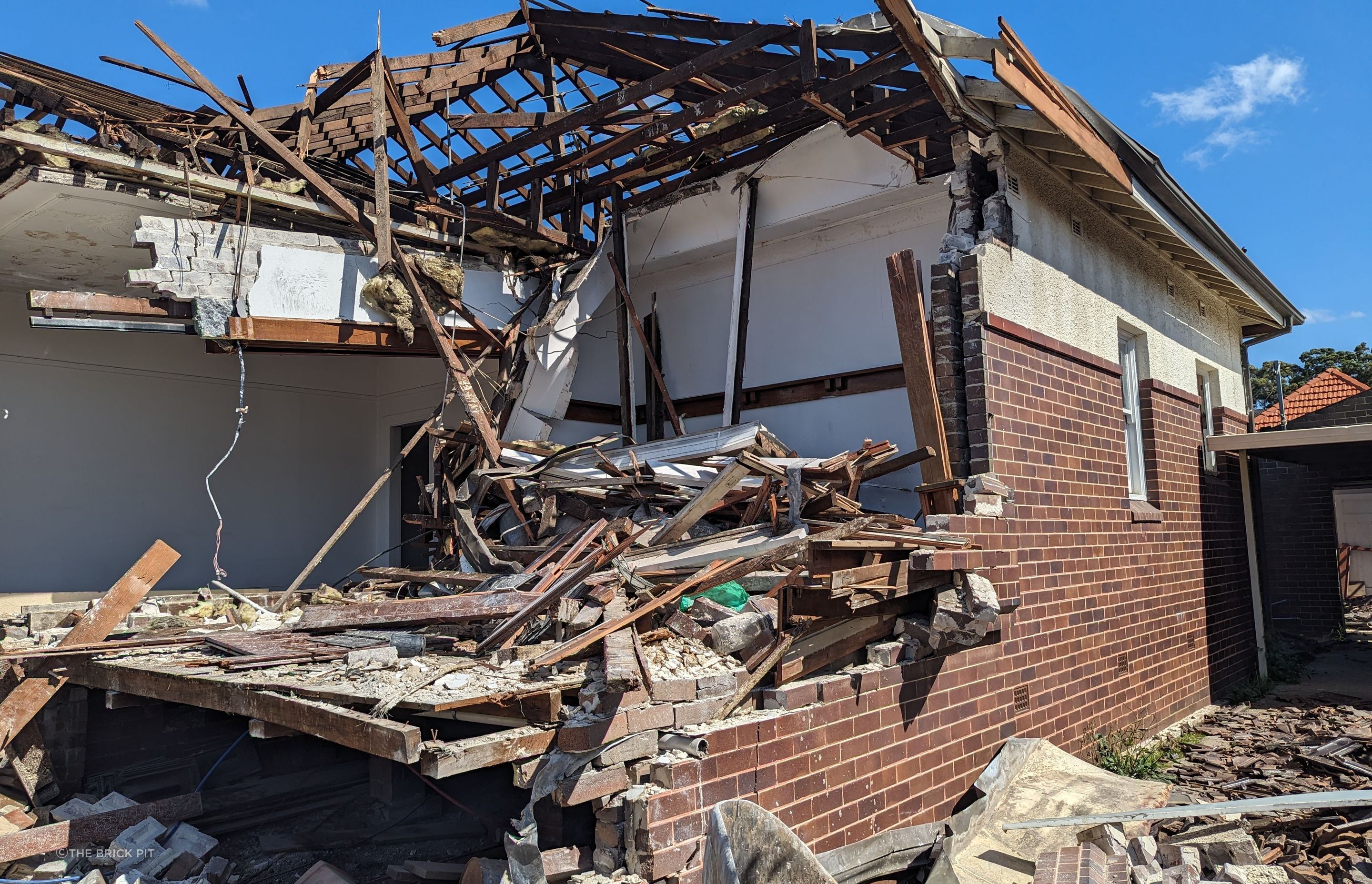 Brick's are recycled from historic buildings that are being demolished, cleaned and reused in new projects.