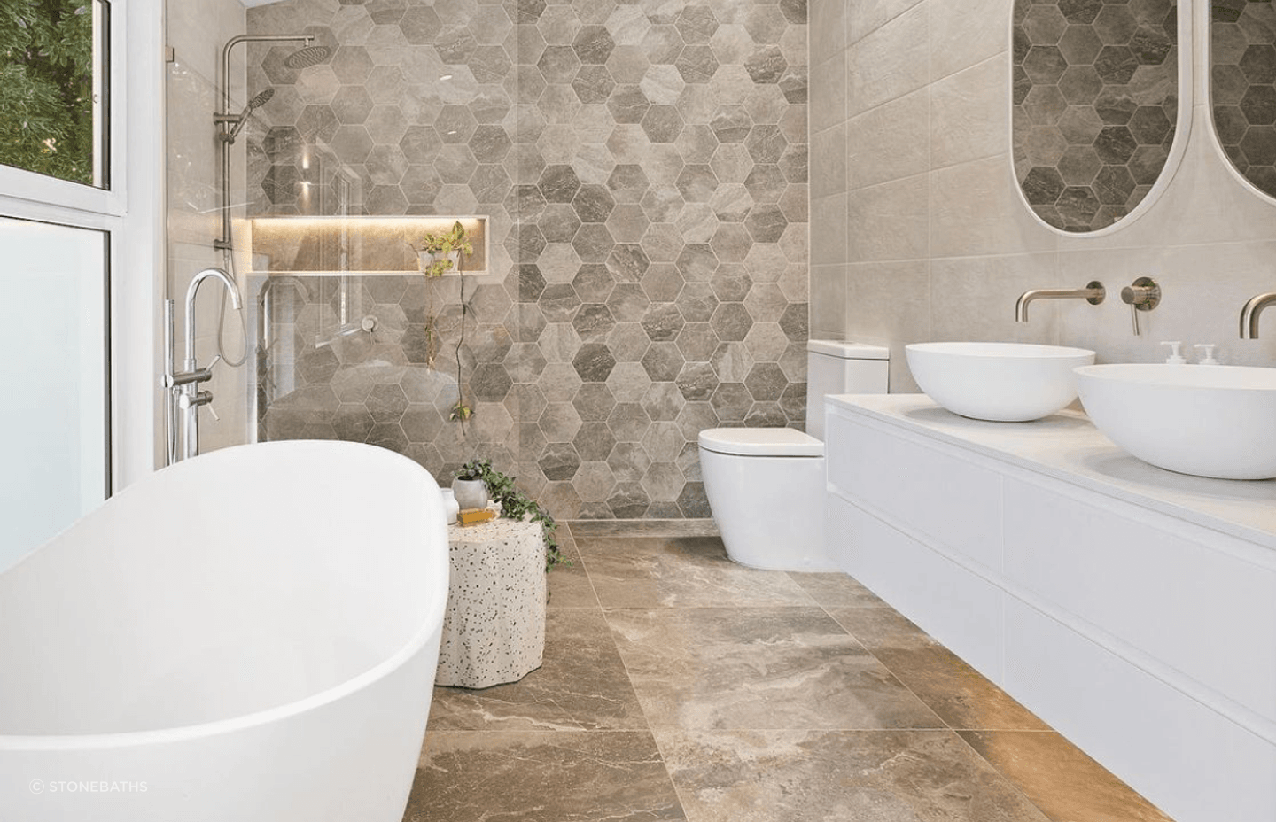 Design cohesion success with the Bath &amp; Basin Spout Spout17 in Brushed Nickel