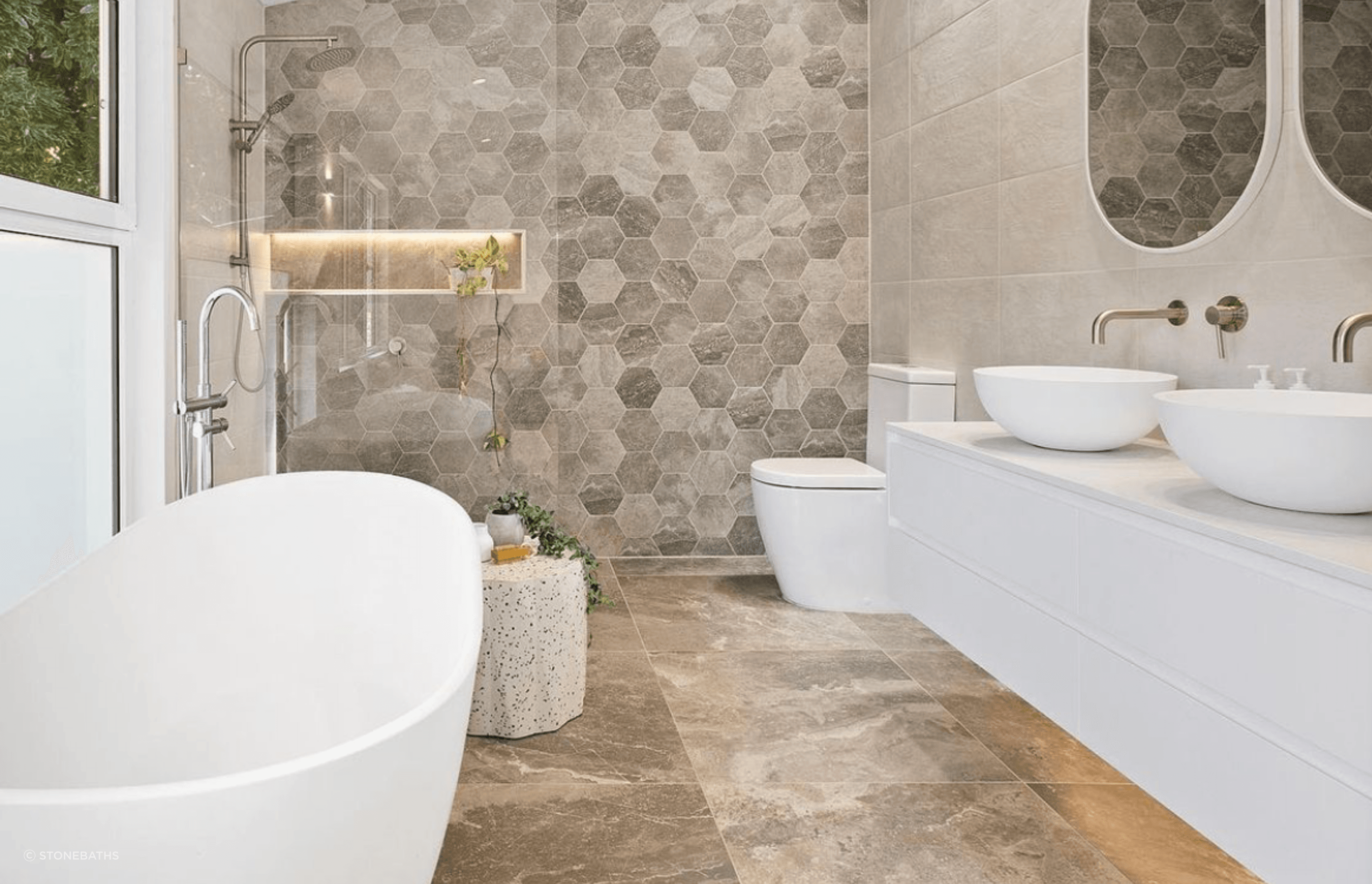 Design cohesion success with the Bath &amp; Basin Spout Spout17 in Brushed Nickel