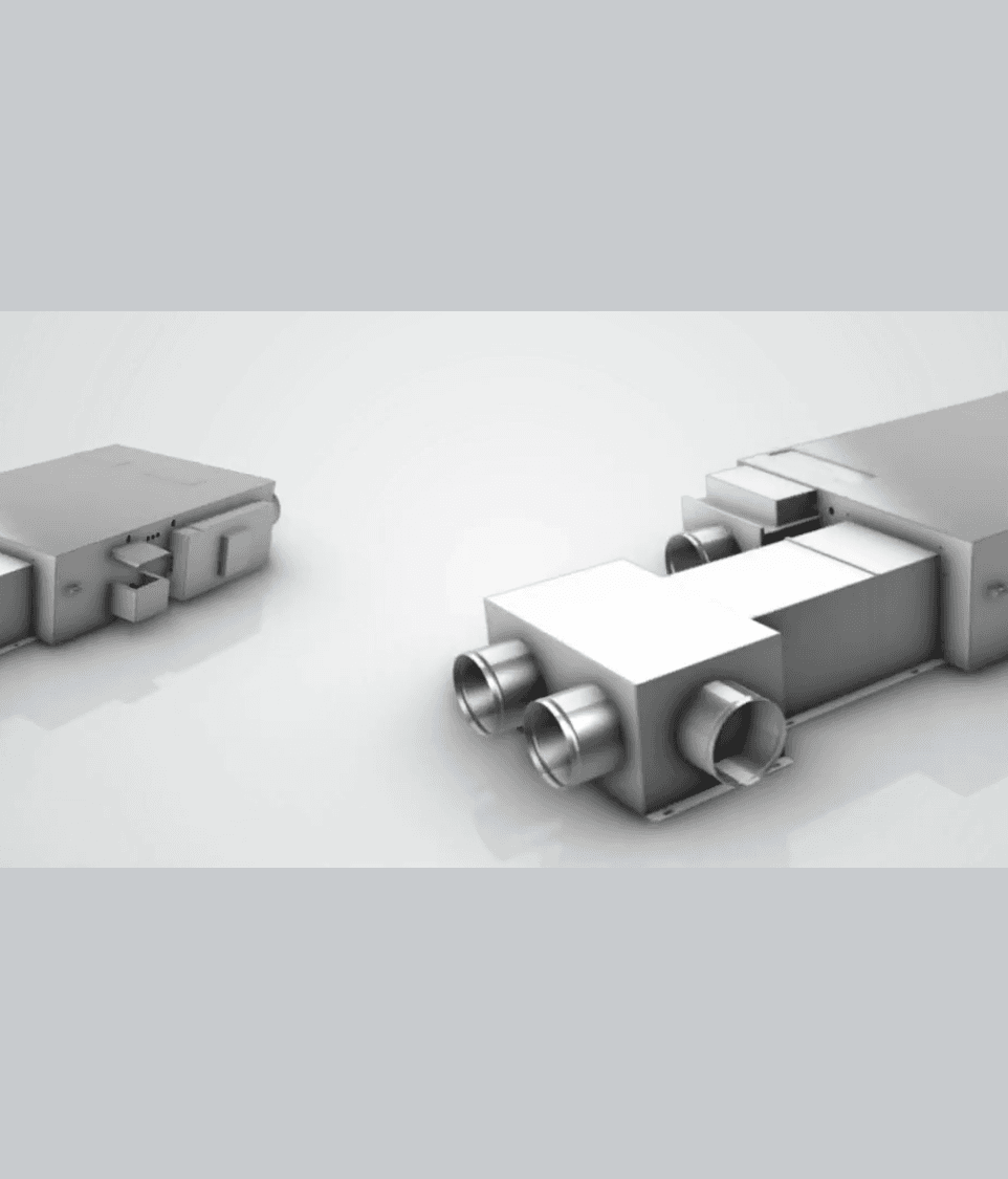 An ingenious air quality system that heats, cools, ventilates – and produces hot water