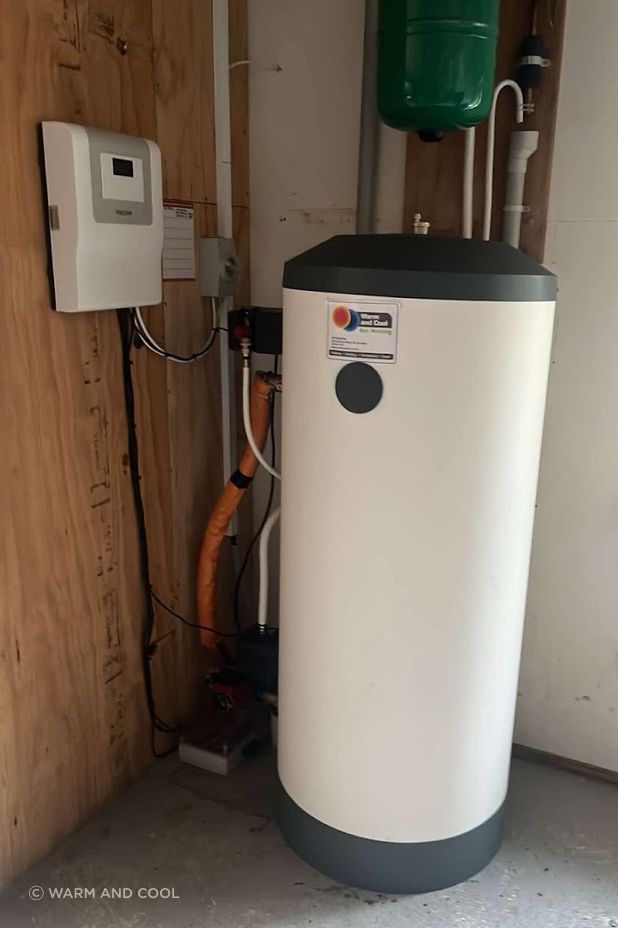 “Thank you Warm and Cool for such an amazing service, we love the result of our converted boiler system. The level of professionalism and skill in this niche area was a lifesaver for us. No more keeping a fire going in the winter; improving the efficiency and energy consumption of our home has been so worth it.”