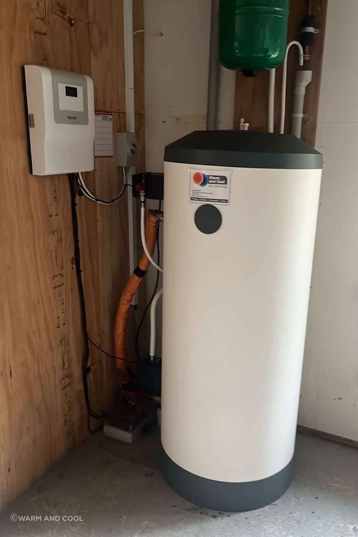 “Thank you Warm and Cool for such an amazing service, we love the result of our converted boiler system. The level of professionalism and skill in this niche area was a lifesaver for us. No more keeping a fire going in the winter; improving the efficiency and energy consumption of our home has been so worth it.”