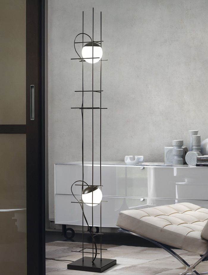 The stunning Plot Frame Floor Lamp has an almost unmatched distinctive style.
