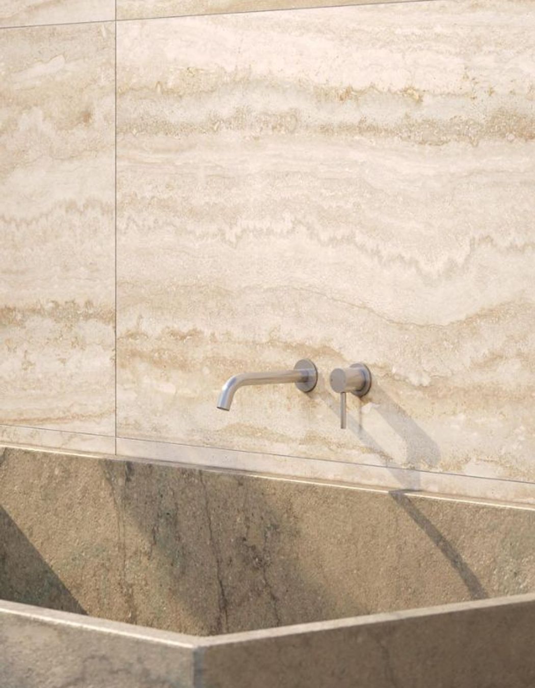 The Sola Mixer and Spout Set combines a modern streamlined design, with excellent functionality and water efficiency to make an eye-opening statement in any bathroom.