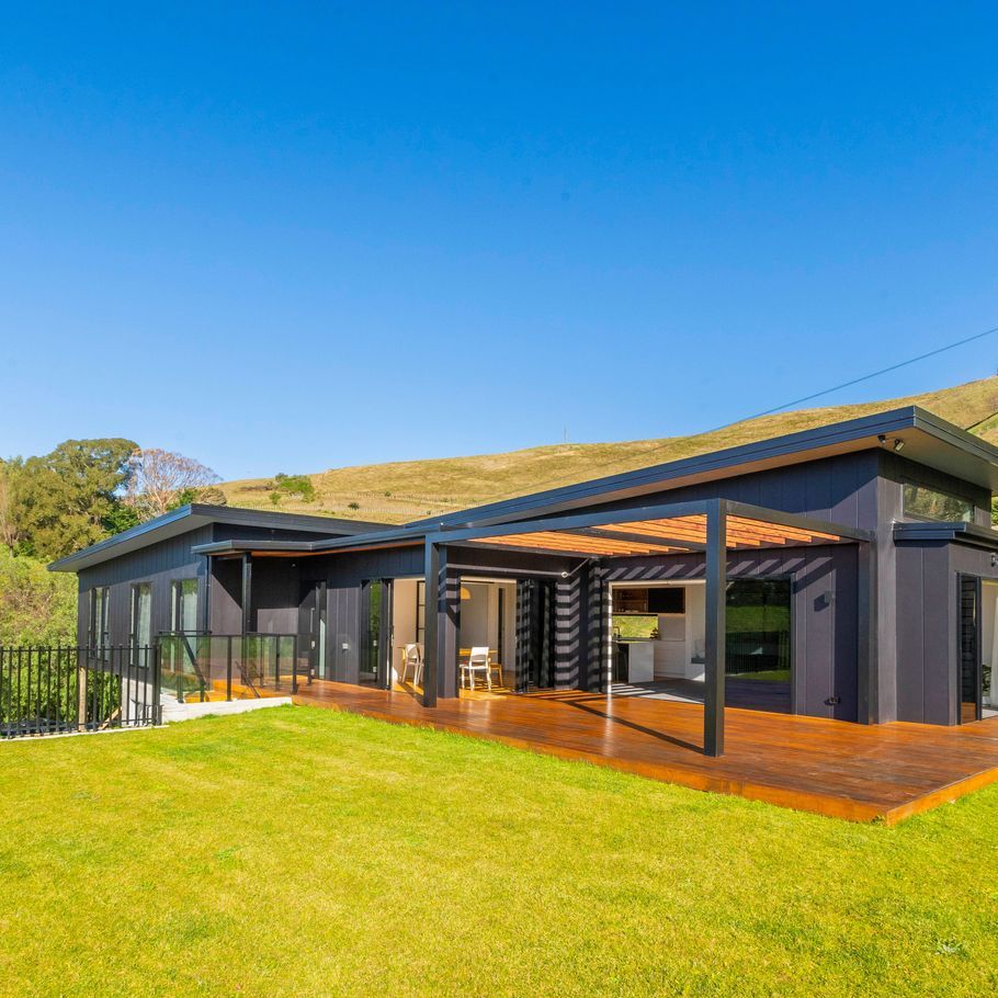 A hilltop Hawke’s Bay build that weathered a pandemic, supply issues and Cyclone Gabrielle