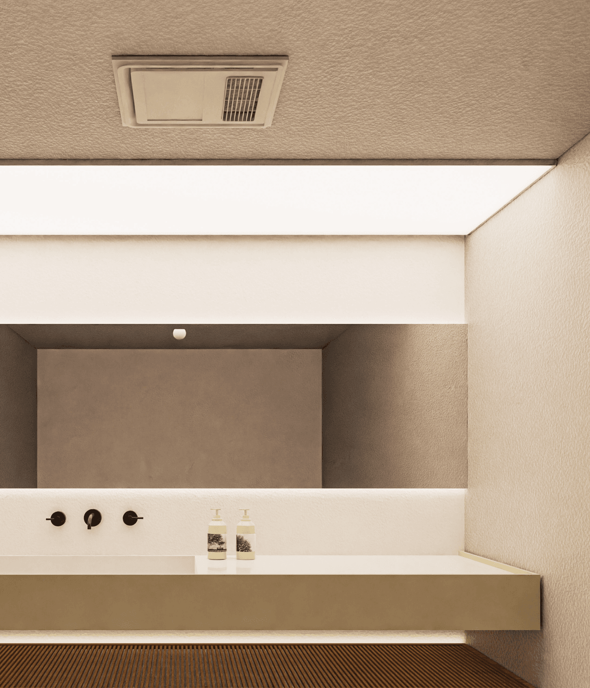 Keep your space warm and comfortable during the colder months while improving air quality with the Remo Bathroom Fan's sleek design and adjustable settings for fan speed and heat output.