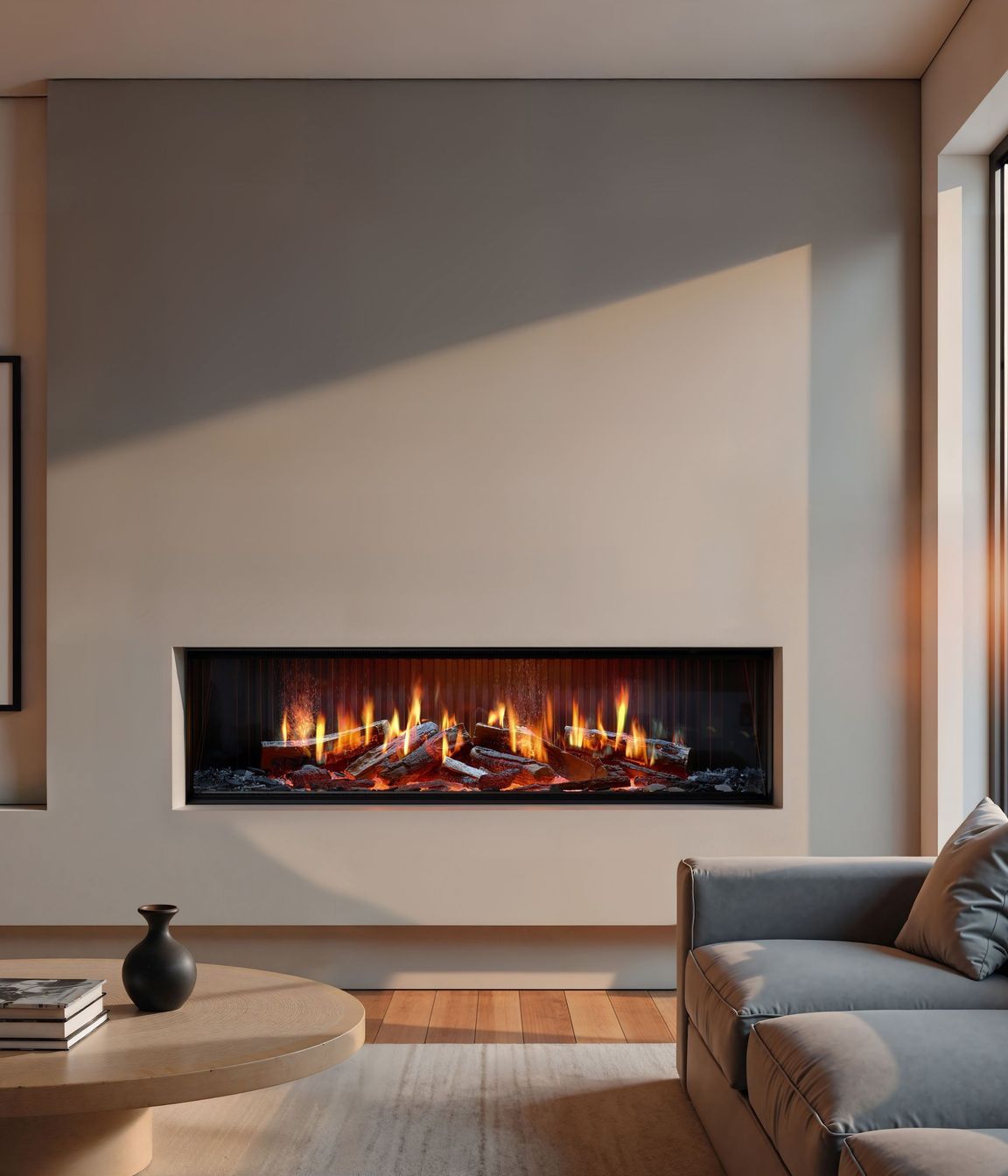 Rinnai's EL Electric Fireplace has endless customisation options to meet your specific needs.