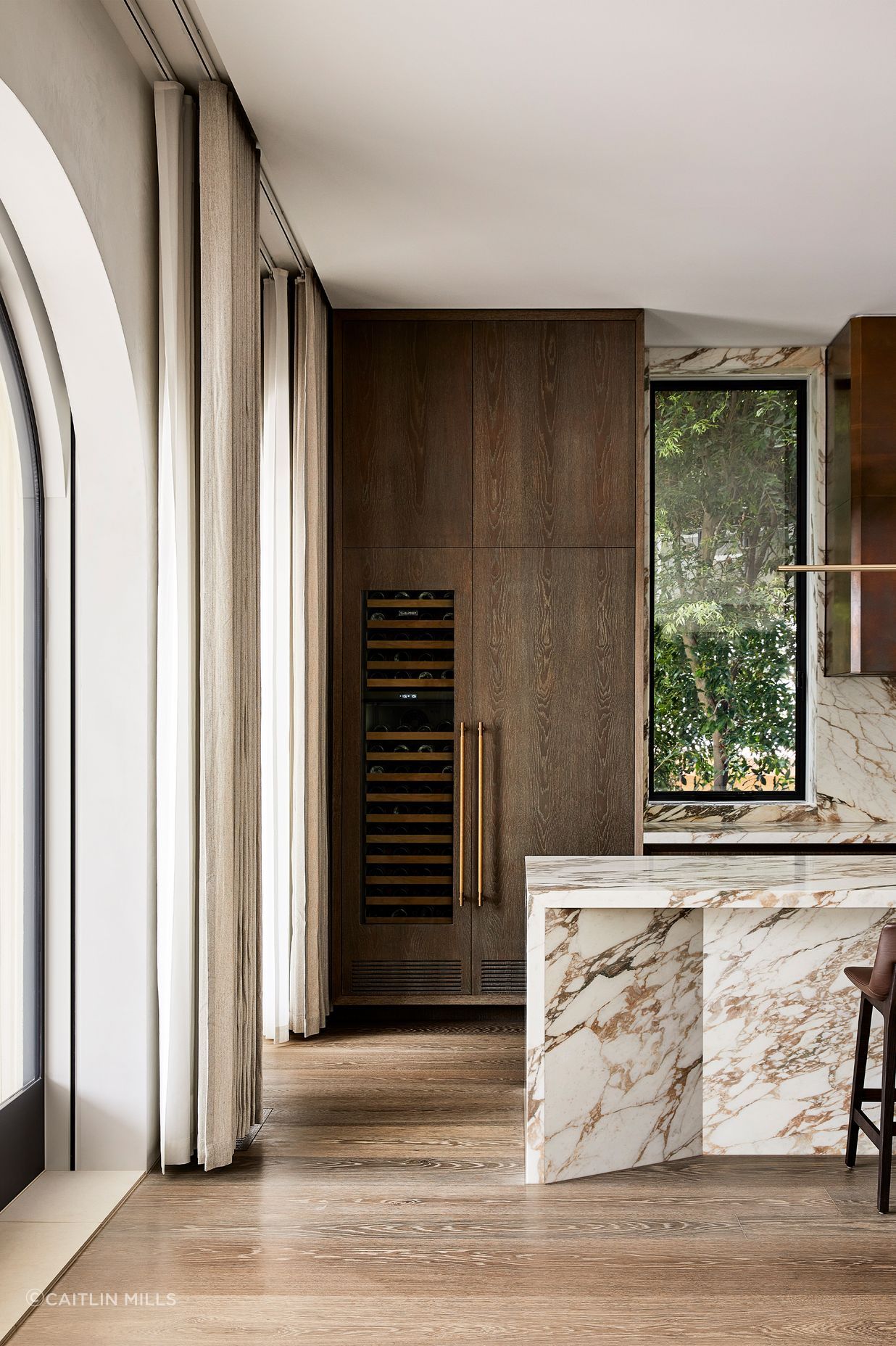 Sub-Zero and Wolf were selected for aesthetics and functionality.
