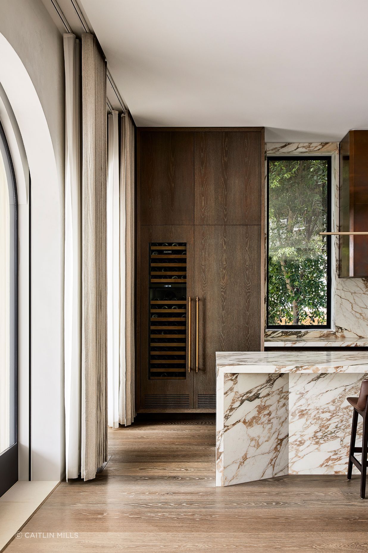 Sub-Zero and Wolf were selected for aesthetics and functionality.
