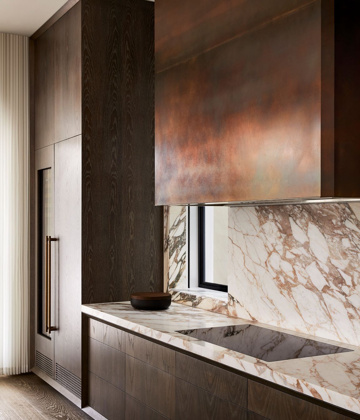 A welcoming warm palette.