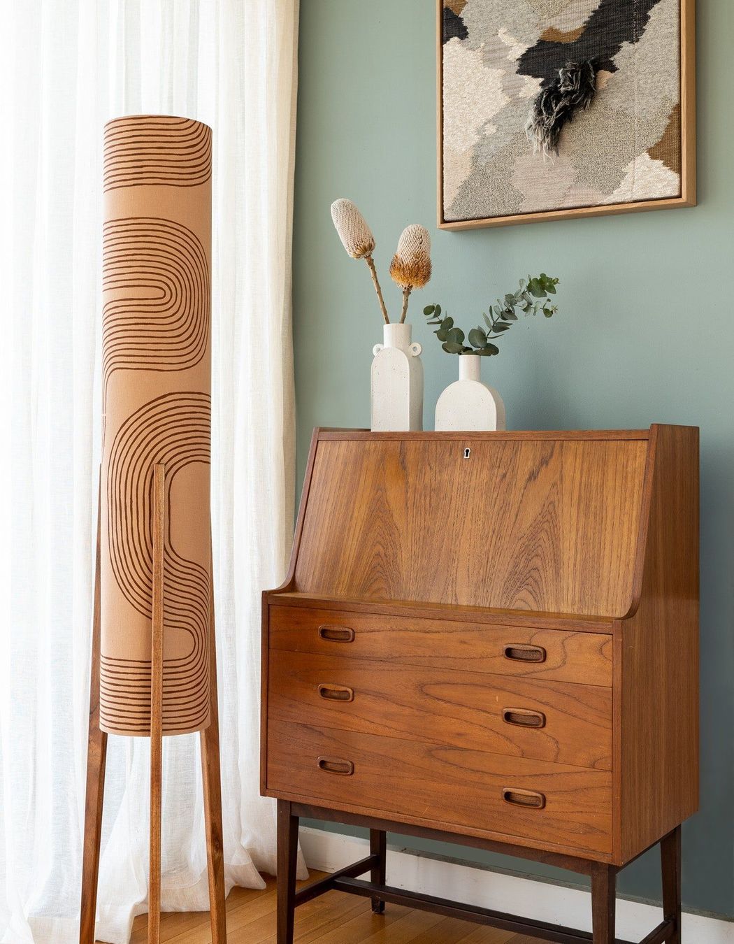 The unique Rocket Floor Lamp is the perfect lighting solution, for bright airy spaces.