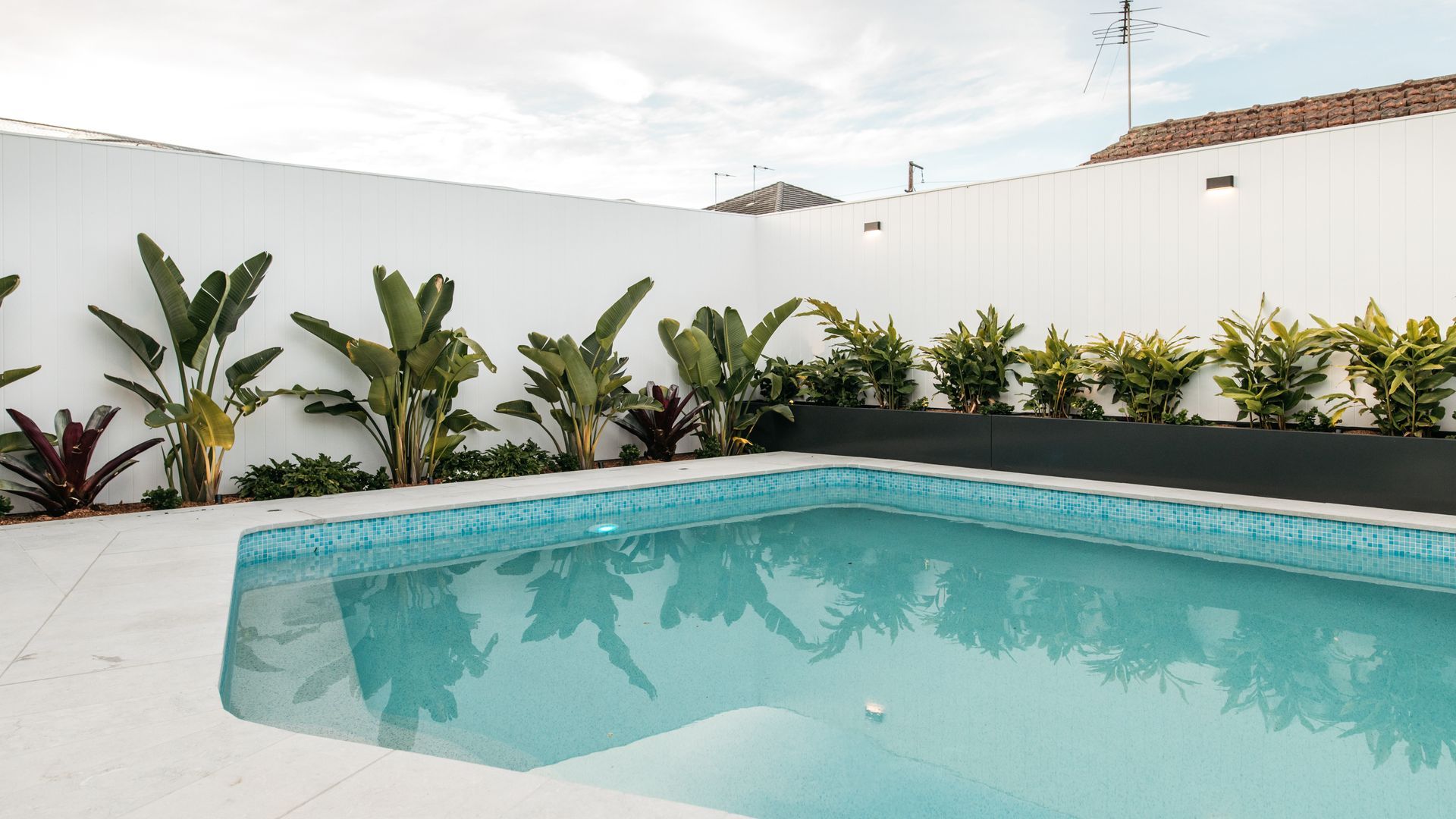 A renovation is the ideal time to add a hidden pool cover | Image Sharp Landscaping video