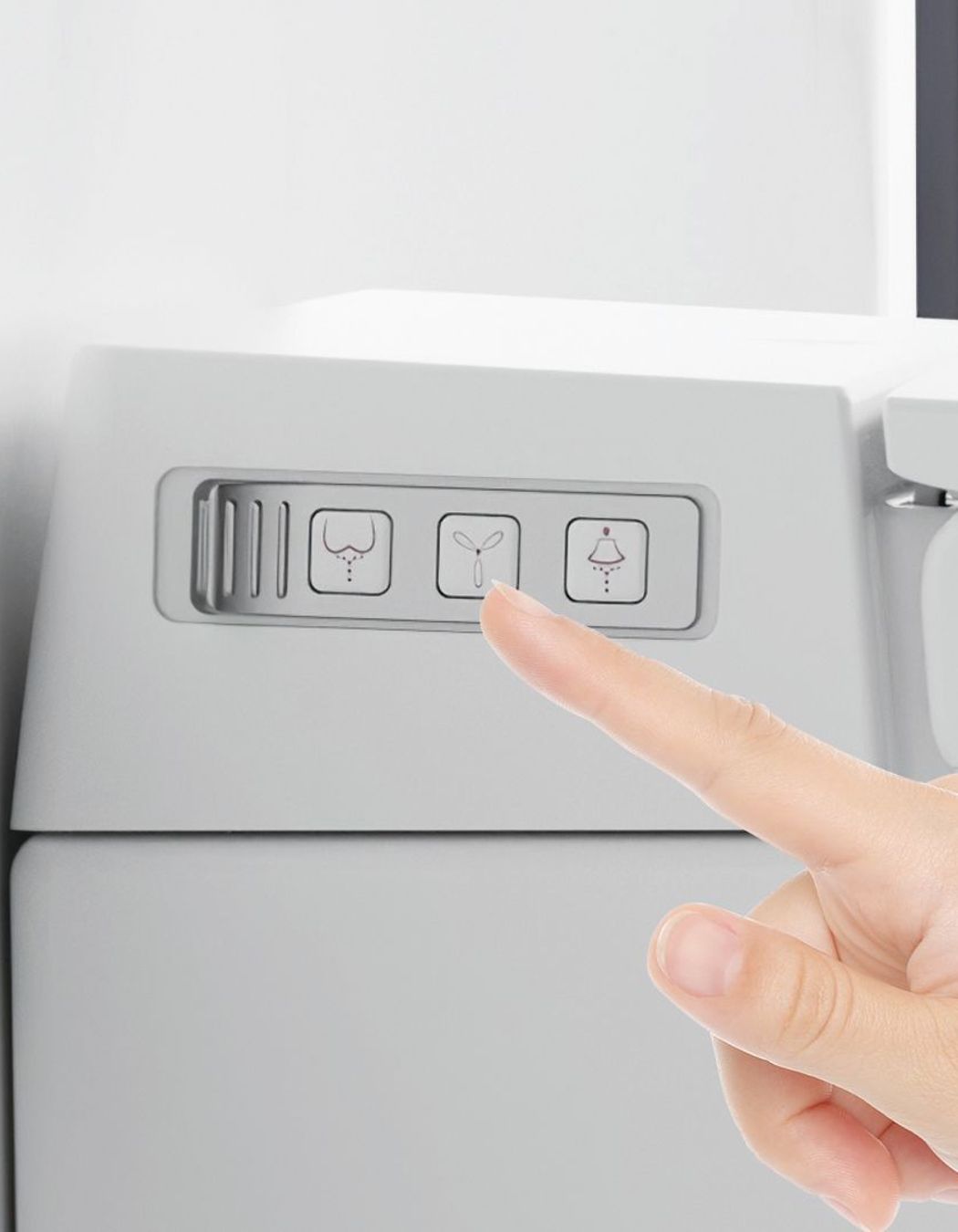 Convenient side panel function.