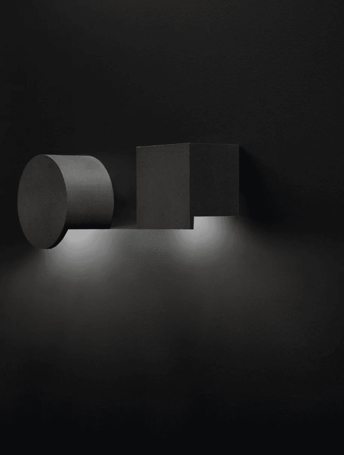 Stip by Delta Light offers a sleek, sculptural solution for low level wall lighting applications.