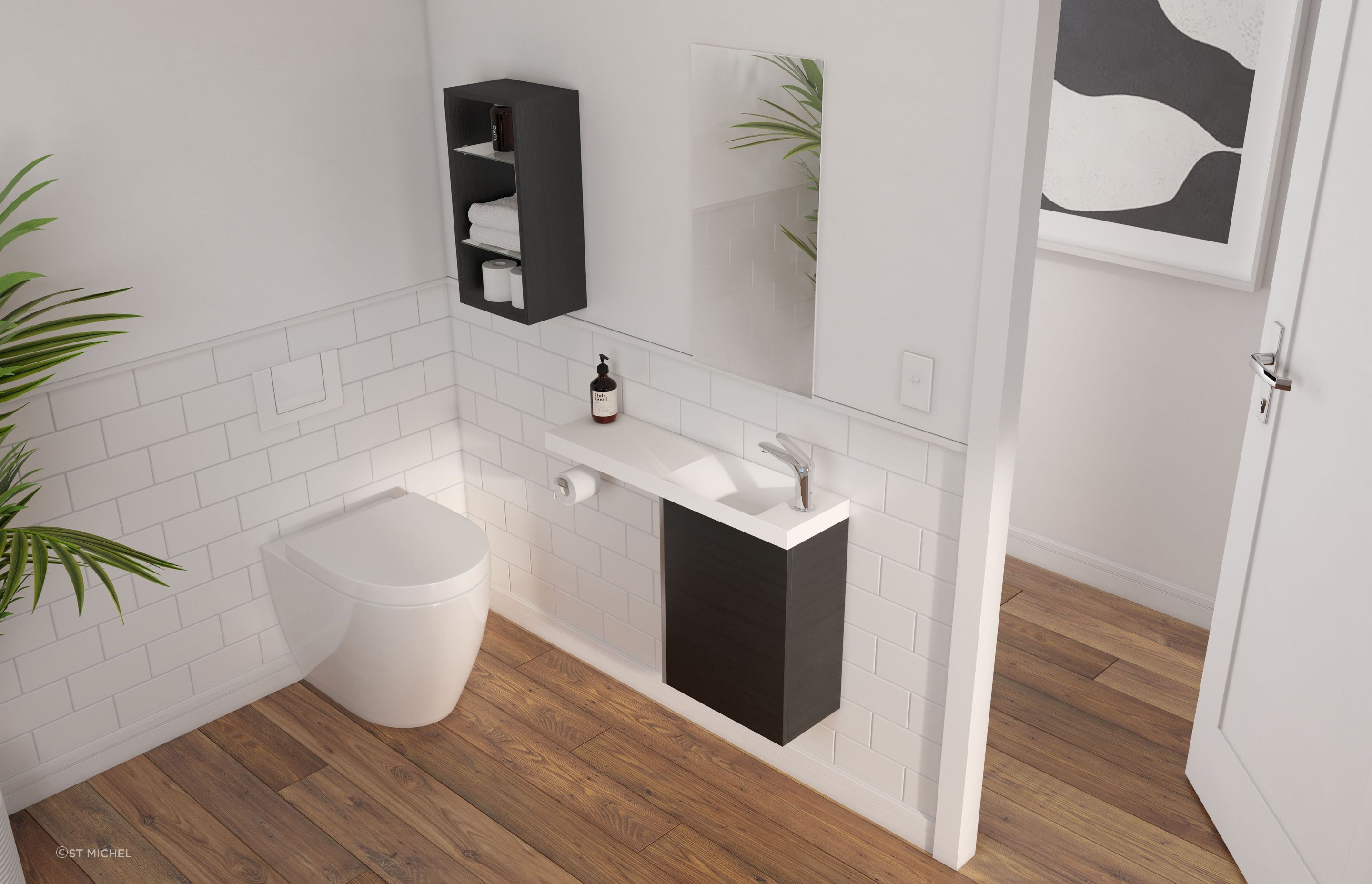 The Mini-B Vanity shows that size doesn't always matter.