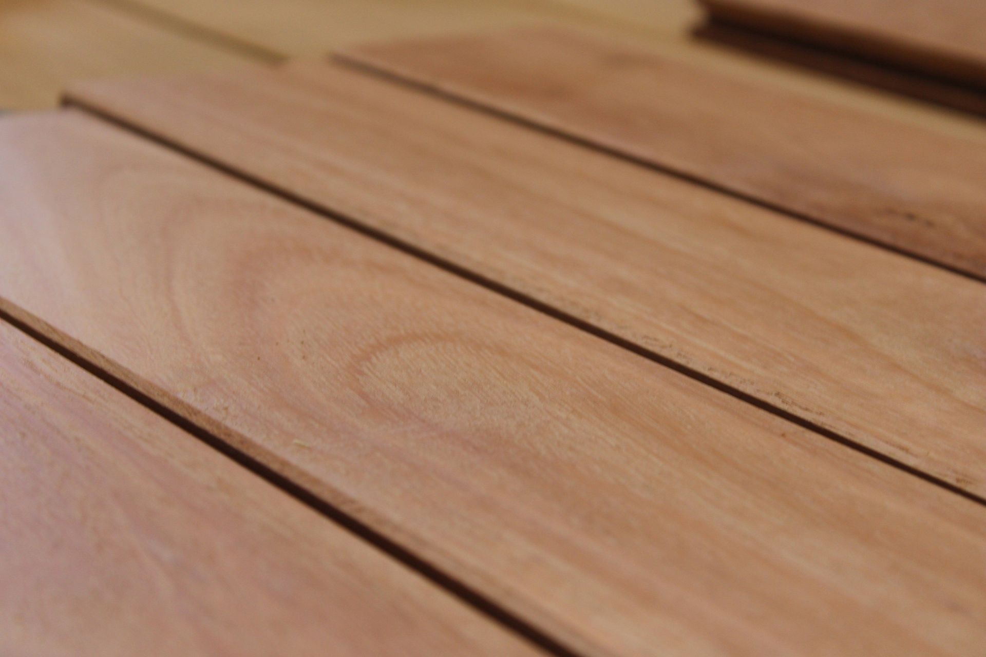 Saligna decking from Hansen Timber.