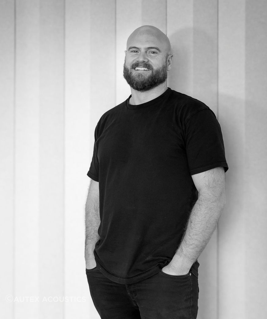 Sam Wells, Product Development Lead at Autex Acoustics.