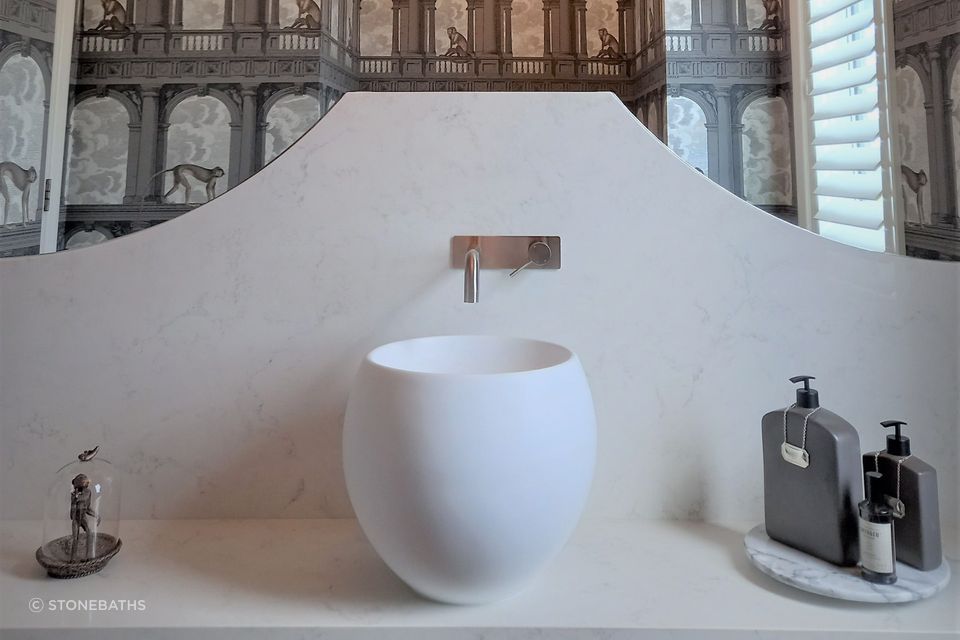 Wall Spout &amp; Mixer CLAS12 Brushed Nickel
By Stonebaths