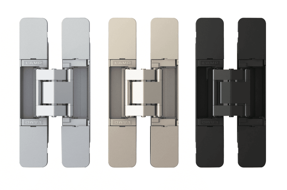 The LAMP HES3D concealed hinges have a host of advantages.
