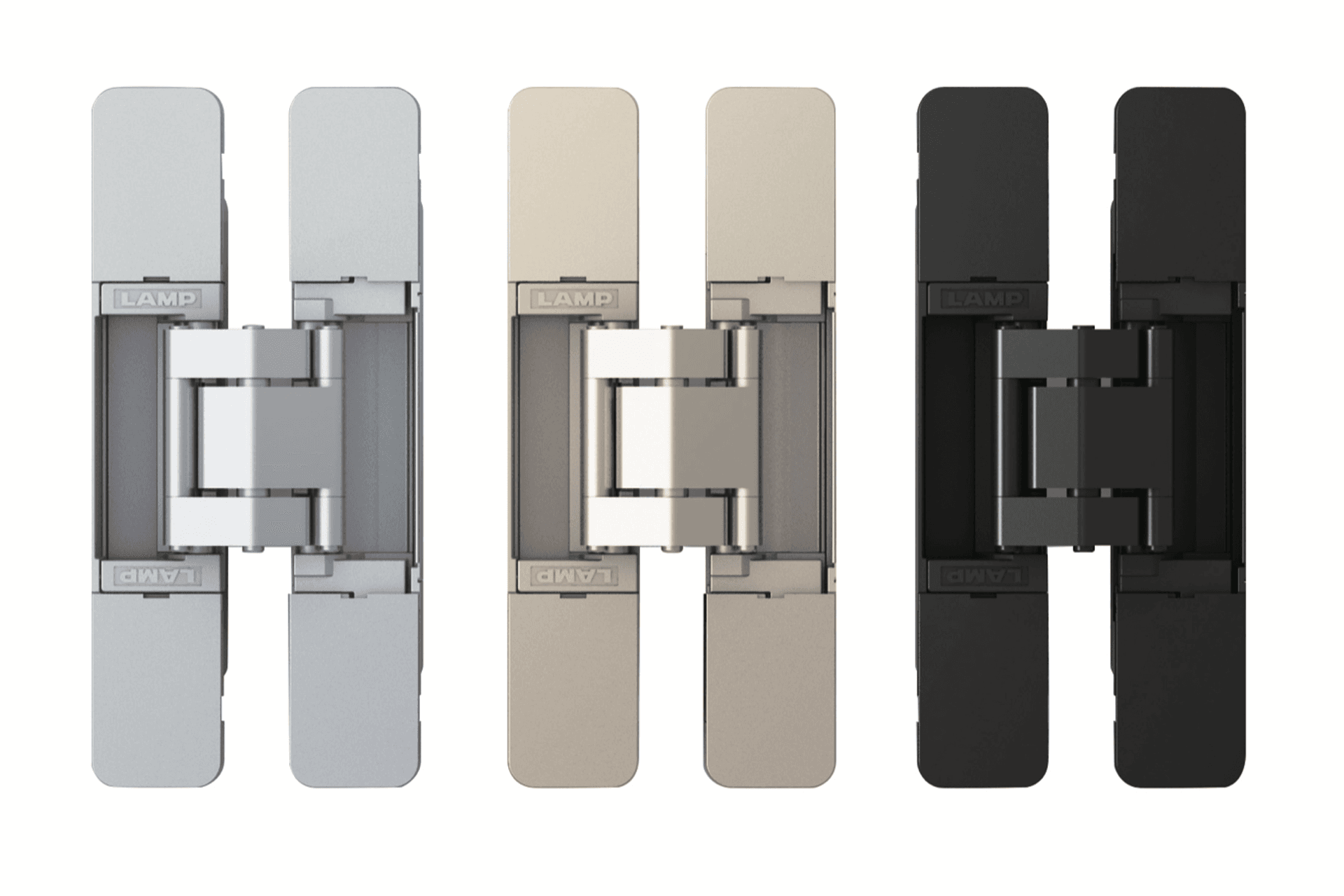 The LAMP HES3D concealed hinges have a host of advantages.