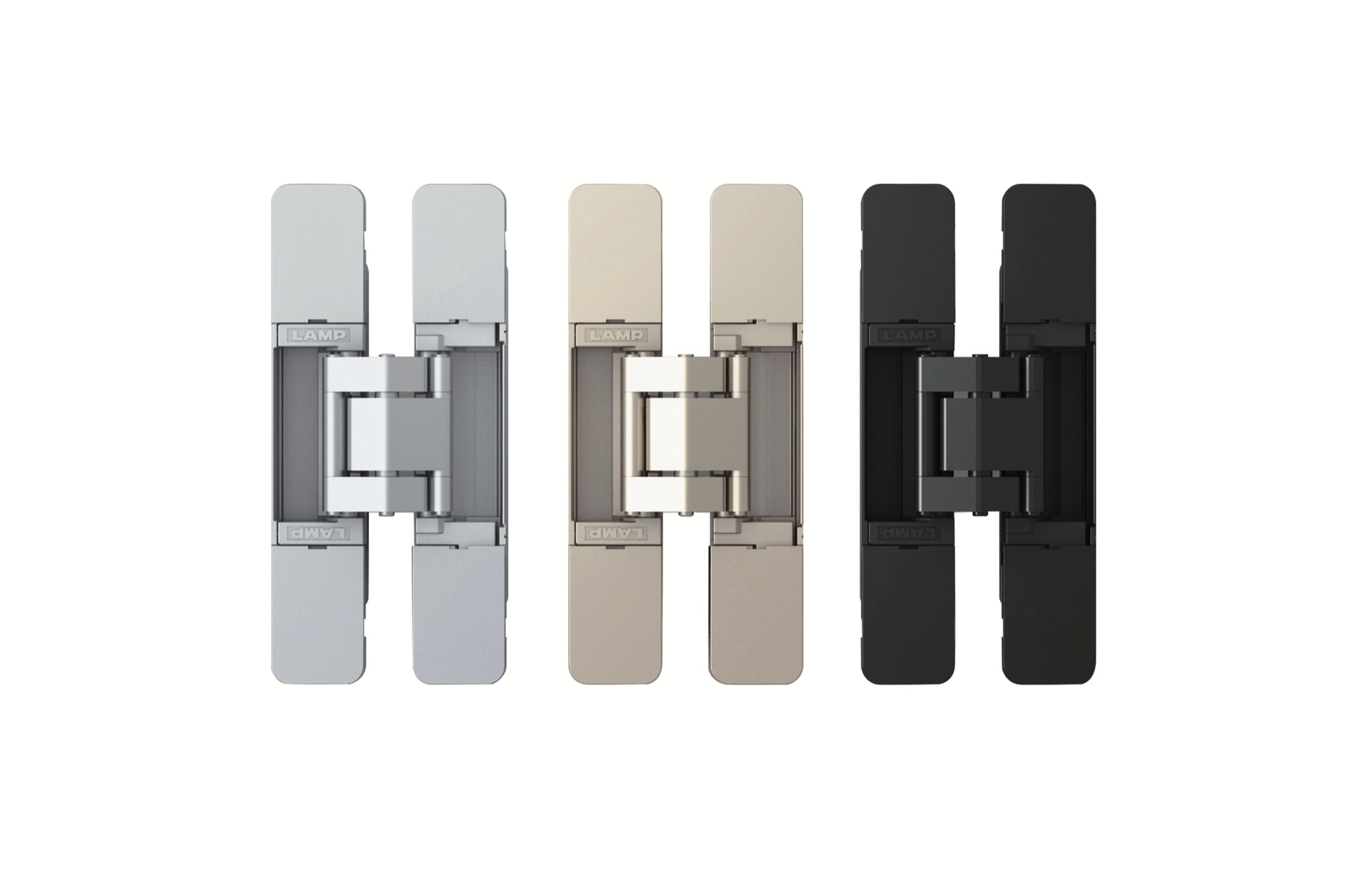 The LAMP HES3D concealed hinges have a host of advantages.