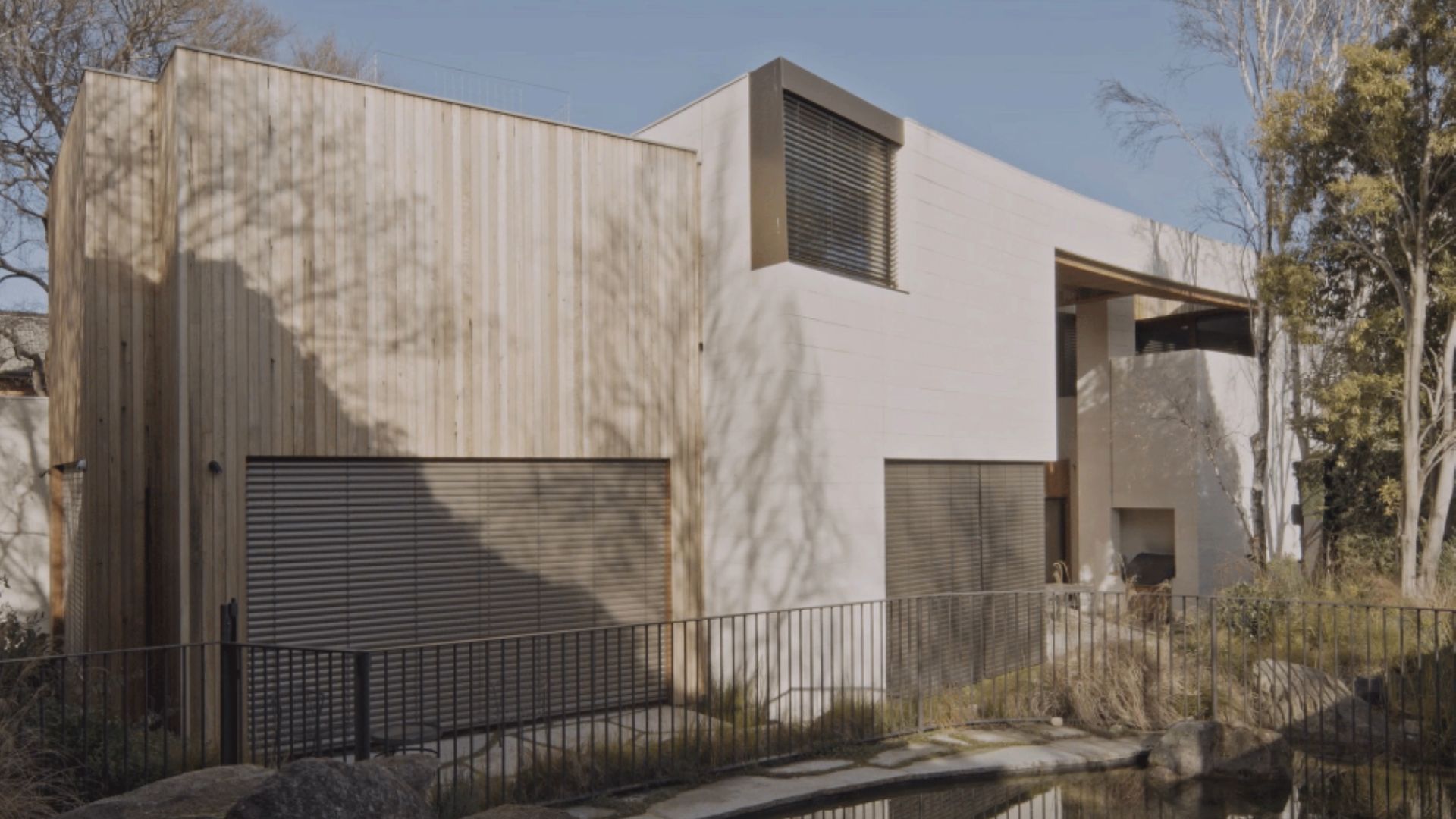 The Limestone House featuring custom shading solution by Shade Factor. video