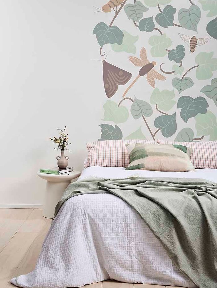 Botanical eco mural by Shani Luckman