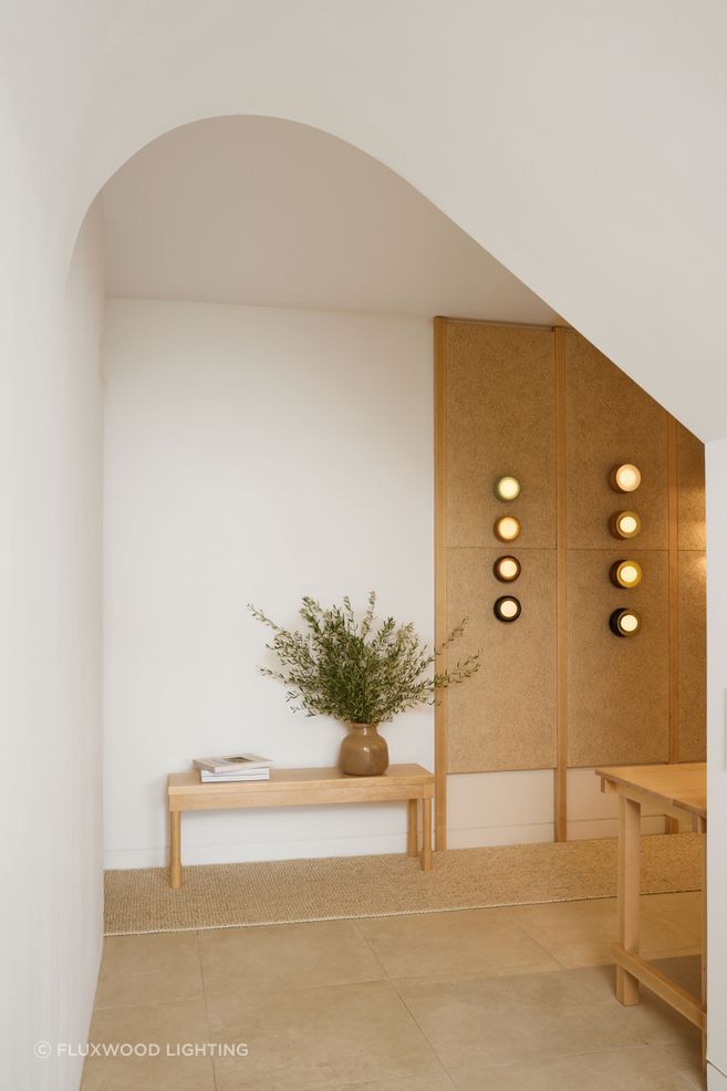 A peak inside the Fluxwood workshop and showroom.