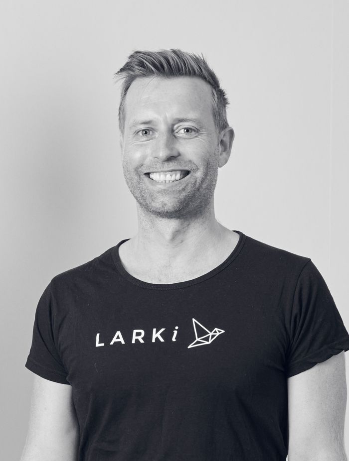 Simon Cookes, CEO of LARKI.