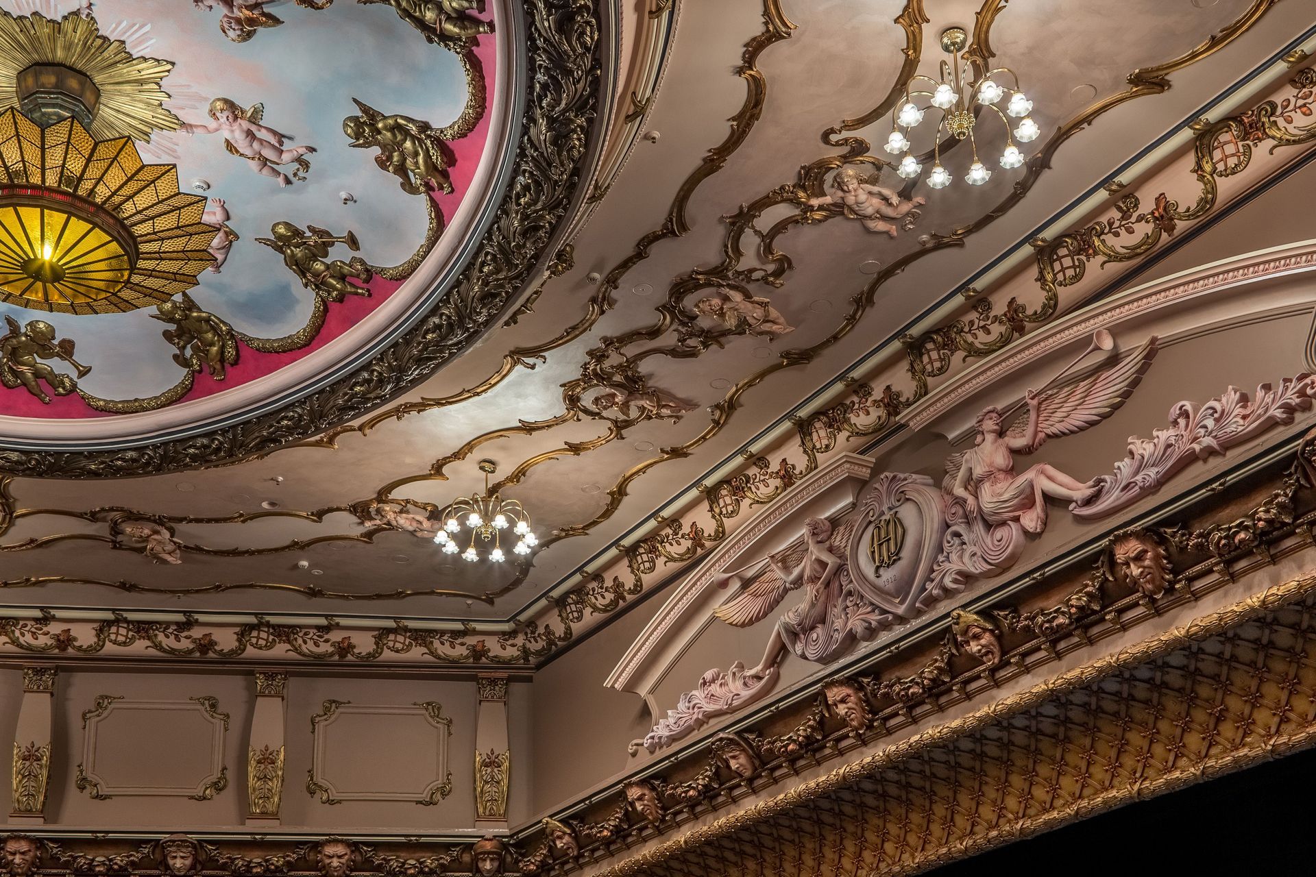 The restoration used Porter's Paints Eggshell Acrylic and speciality product, Dutchess Satin.