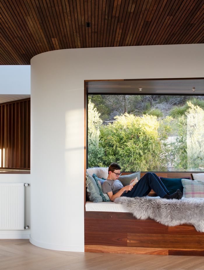 Window placement has been carefully considered to create moments of connection with the surrounding outdoor environment.