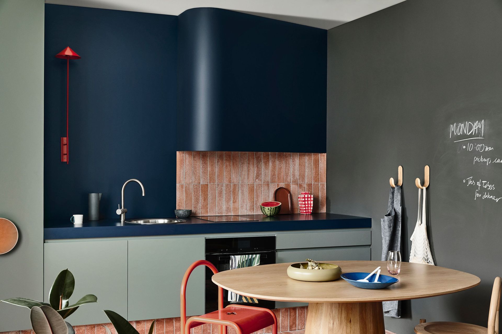 Studio Kitchen with Laminex by Kennedy Nolan and IN-TERIA  | Photography by Derek Swalwell