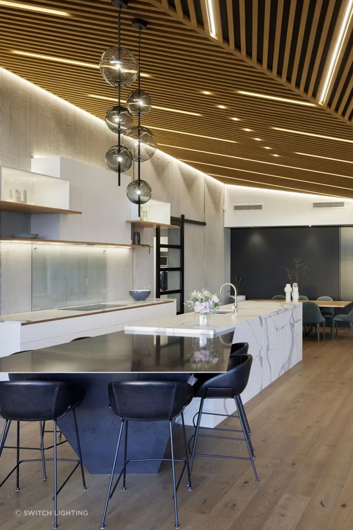 “With a high CRI output, Ribbon Lighting accurately renders colour and material finishes for true-to-life illumination. The Tunable White option allows seamless adjustment from warm, inviting tones to crisp, cool light — ideal for shifting the mood or matching the changing quality of daylight."