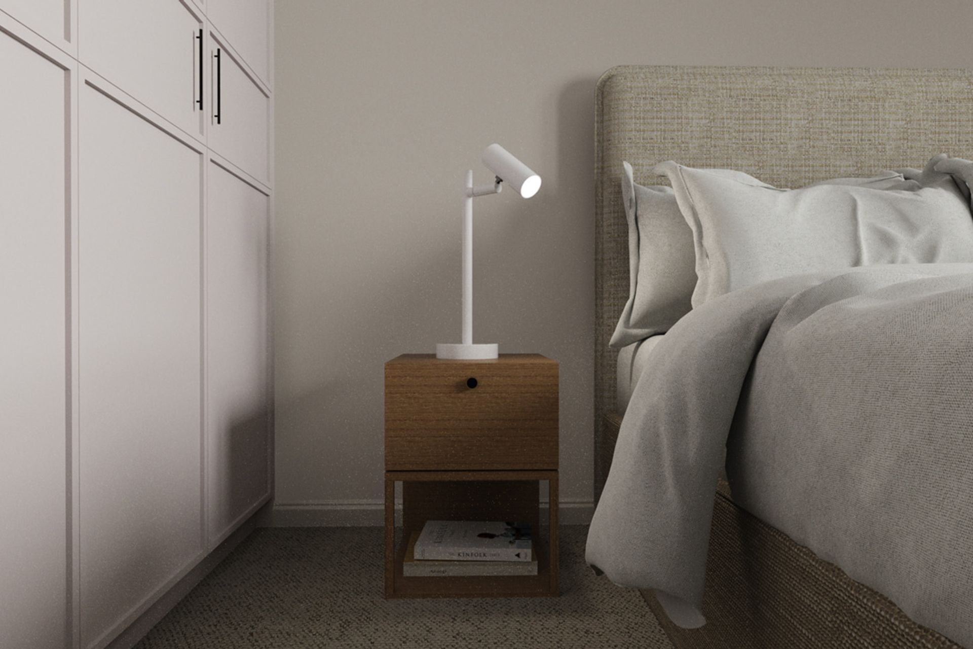 The collaboration with three little pigs
by Payal Dasani Studio showcases a nifty table lamp