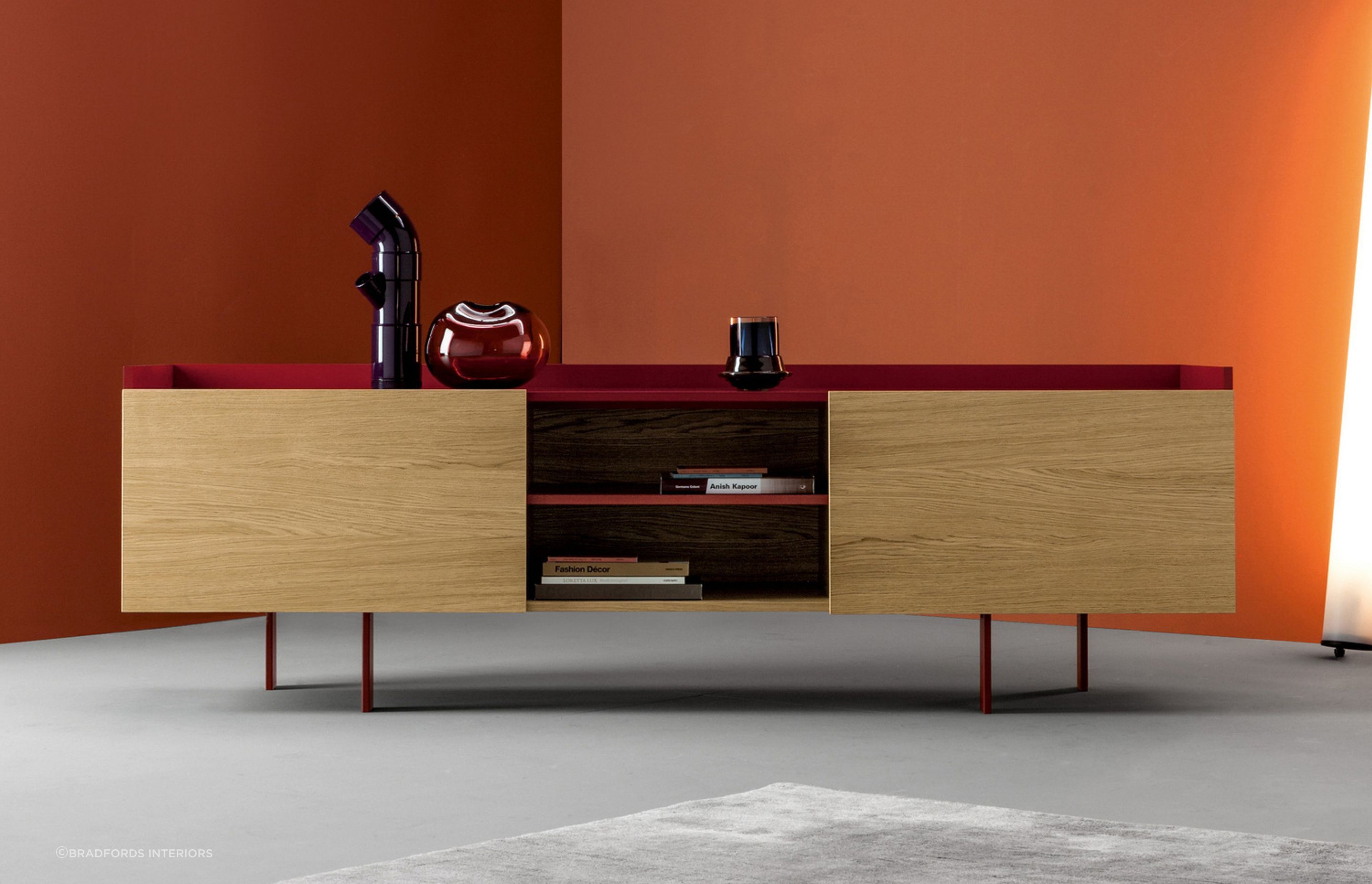 The Tratto Buffet by Bonaldo is a great example of buffet table that can add unique flair to a living space